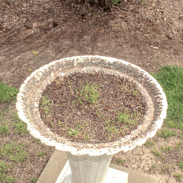 Large Cast Iron Out Door Urn Planter