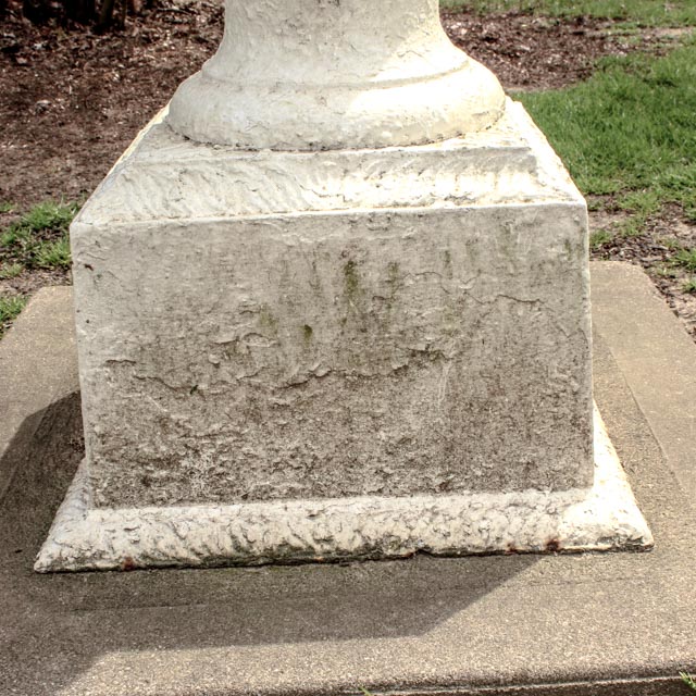 Large Cast Iron Out Door Urn Planter