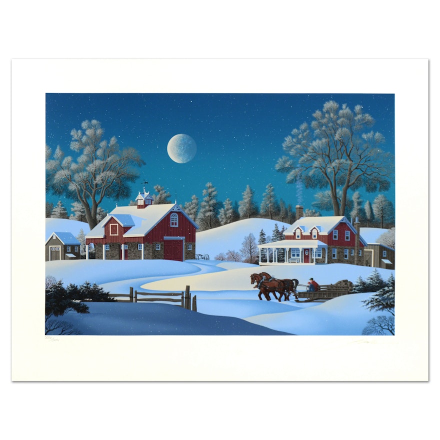 "Winterset Farm" Limited Edition by Jim Buckels