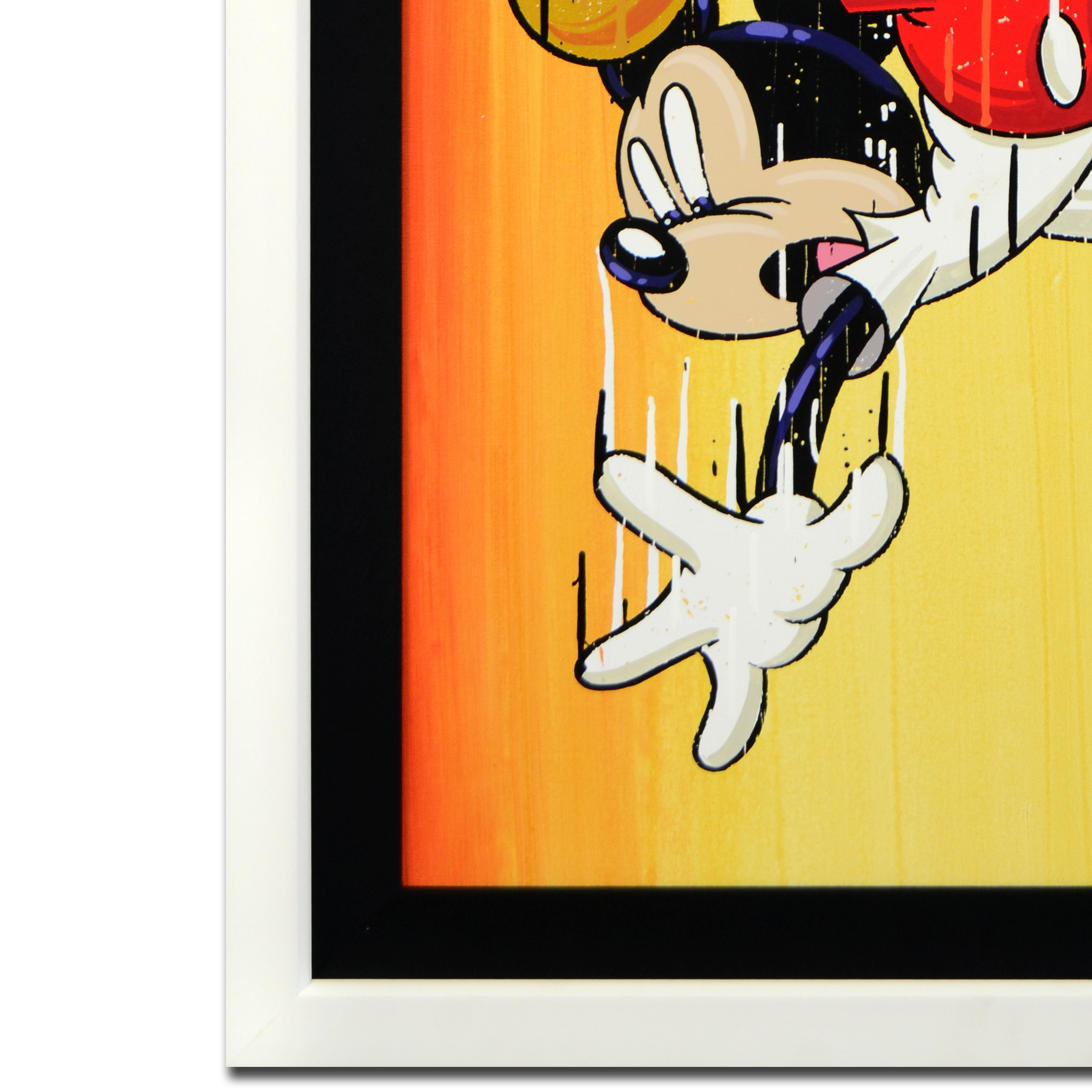 Trevor Carlton "Look Out Below" Signed Painting on Canvas