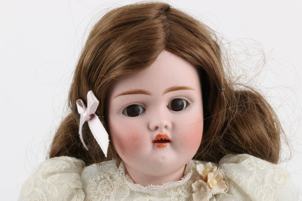 German Handwerck Bisque Head Doll with Jointed Composition Body