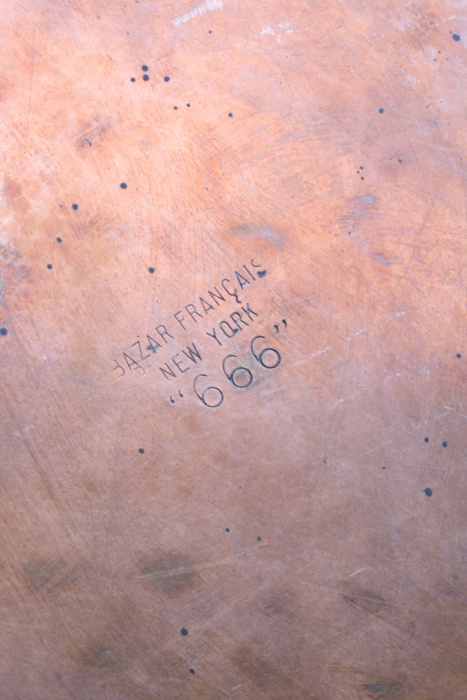 Copper Cookware Featuring Bazar Français