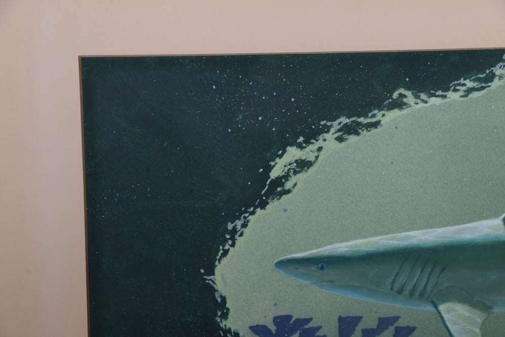 Original Watercolor by George Luther Schelling