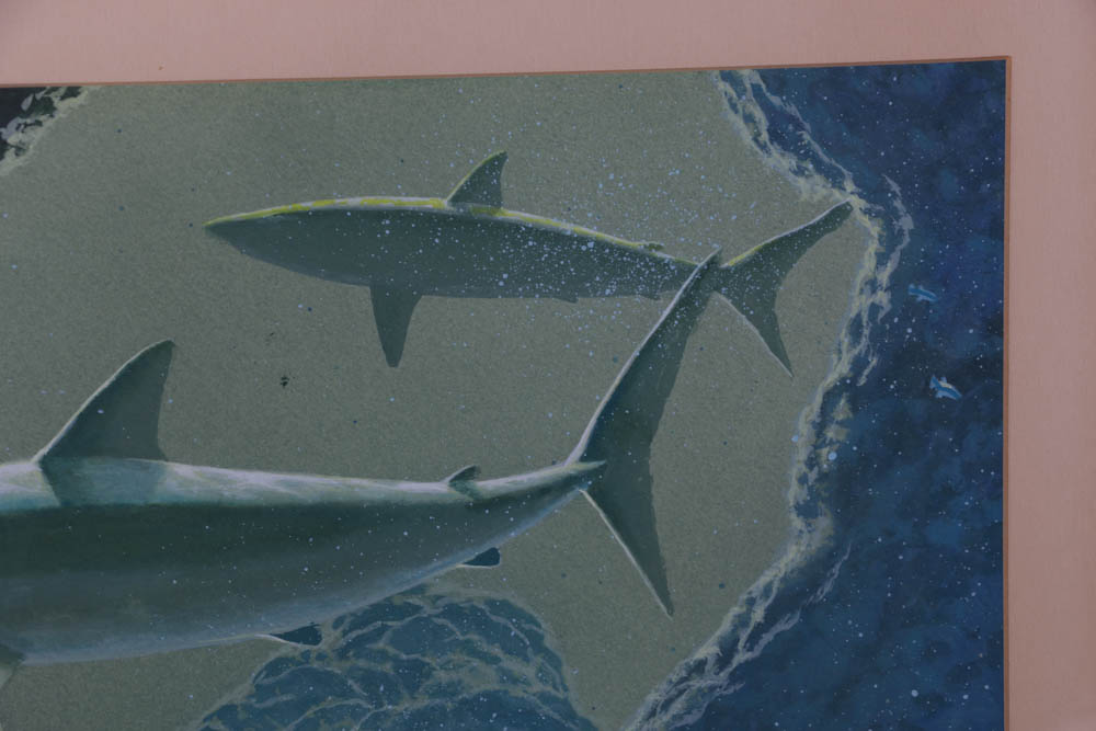 Original Watercolor by George Luther Schelling