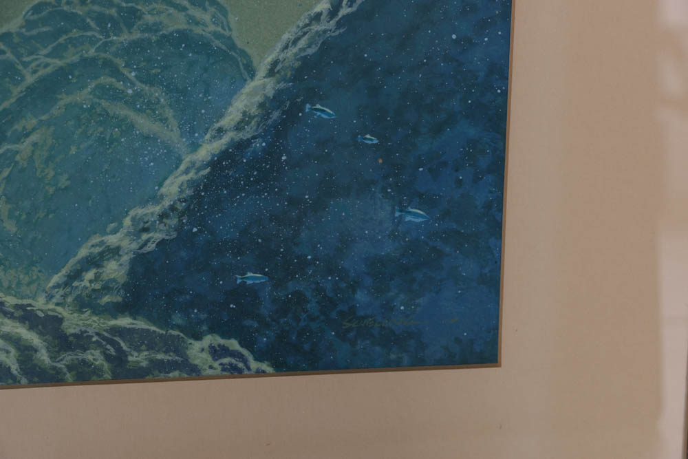 Original Watercolor by George Luther Schelling