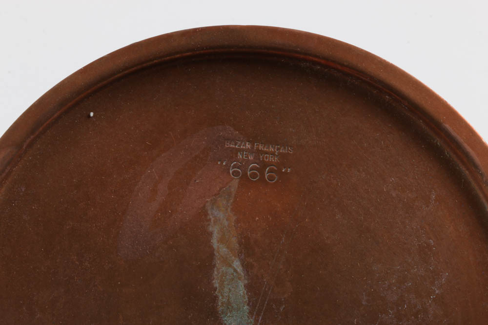 Copper Cookware Featuring Bazar Français