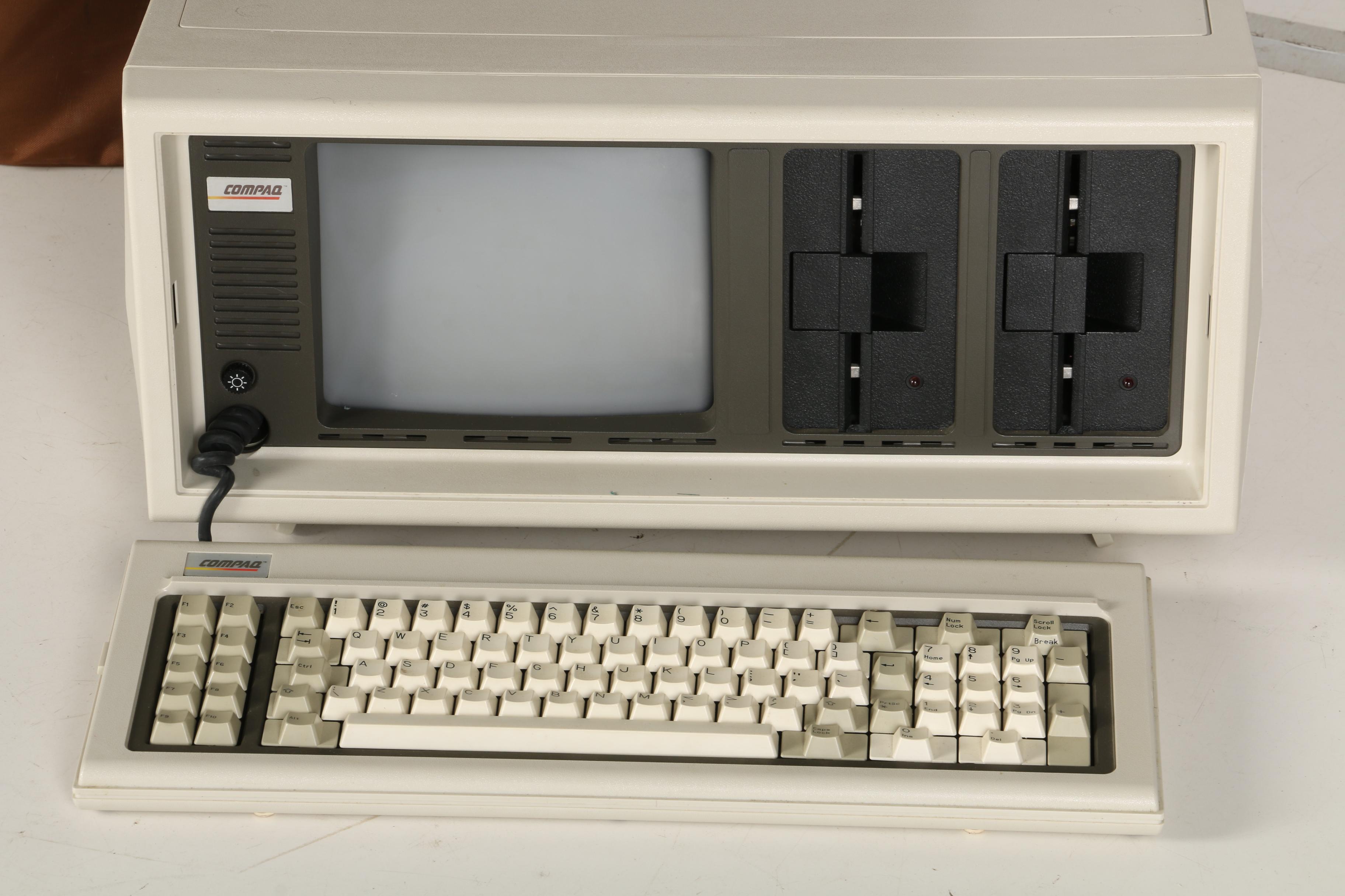 Vintage Compaq Portable Computer