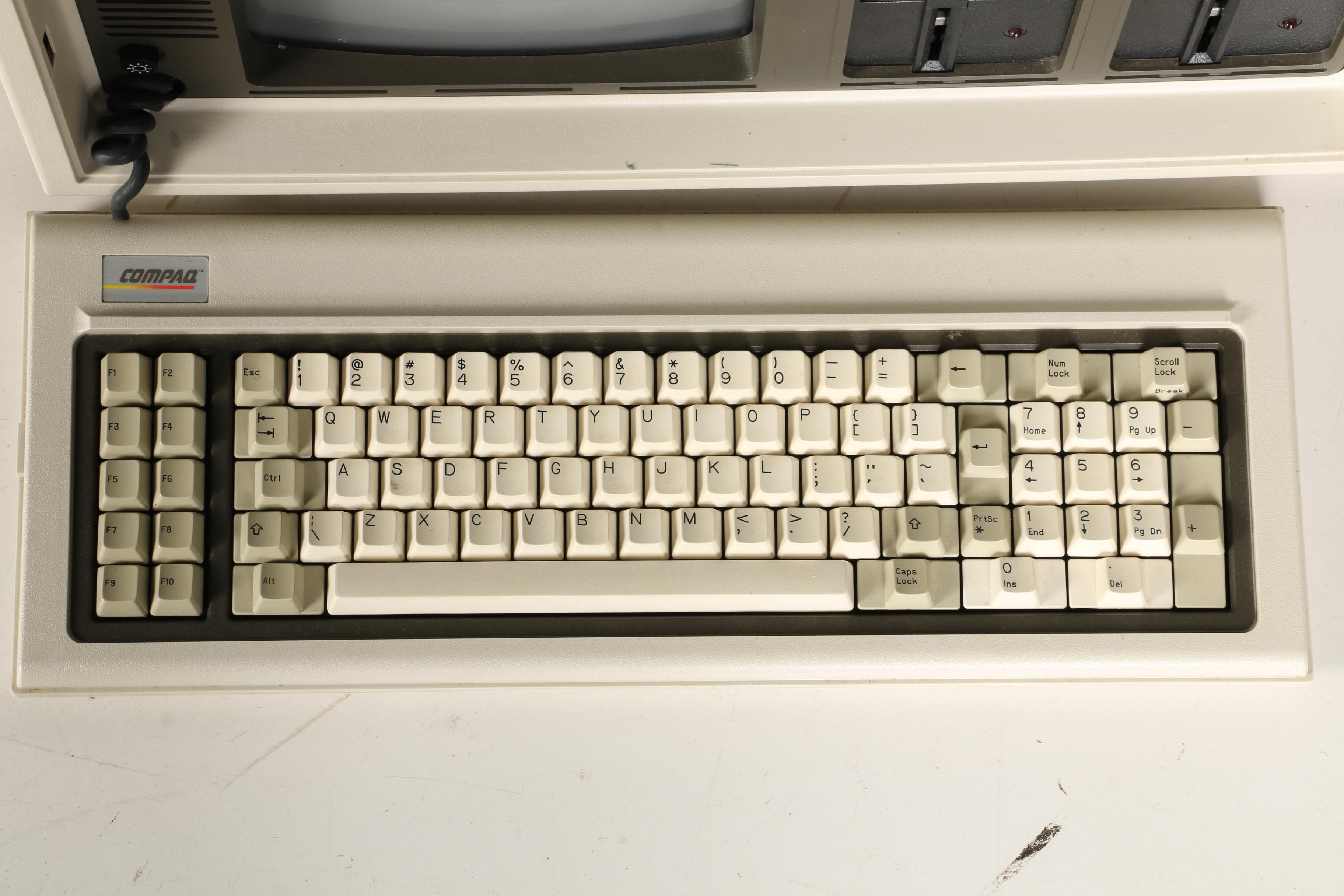 Vintage Compaq Portable Computer