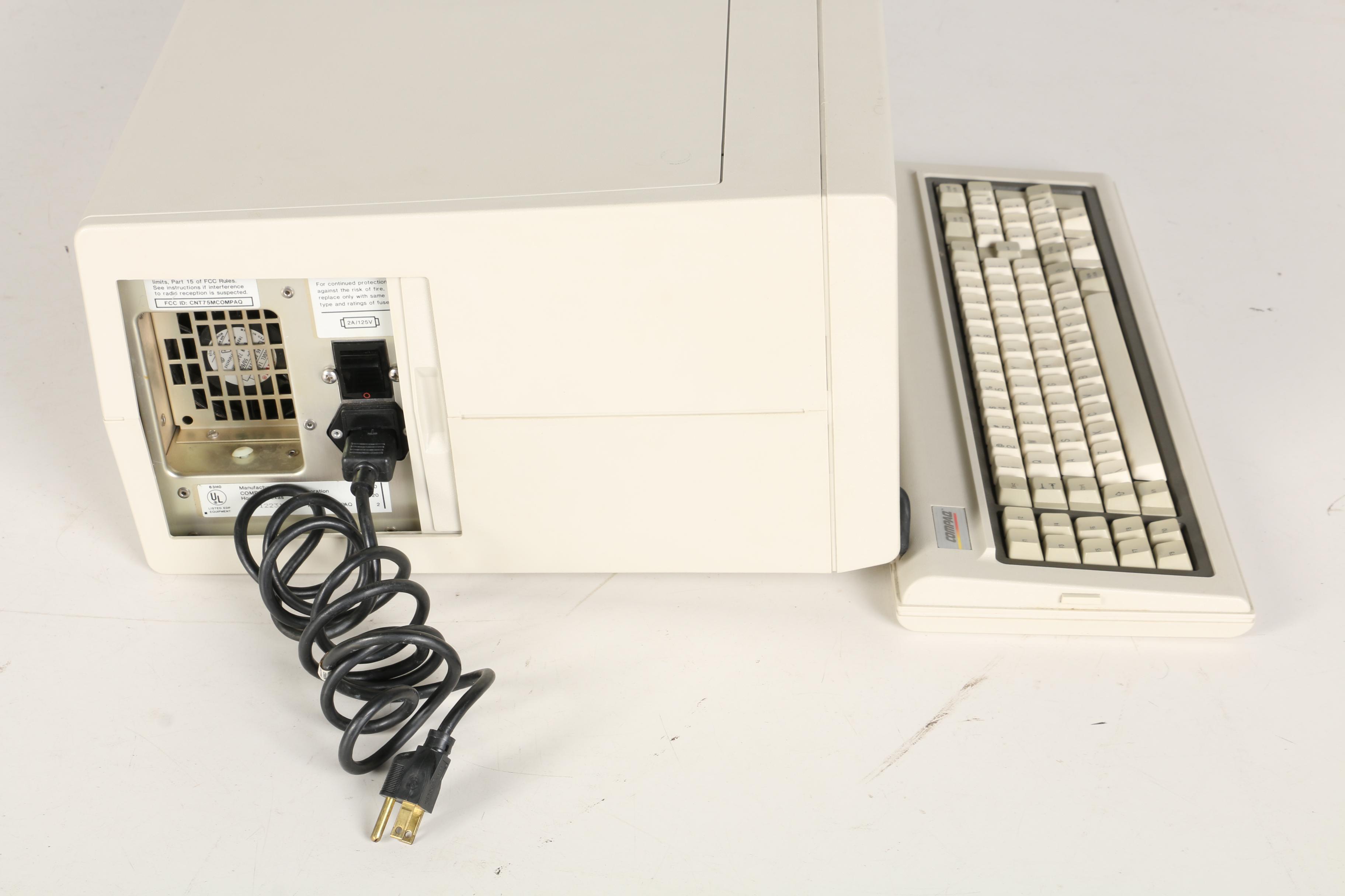 Vintage Compaq Portable Computer