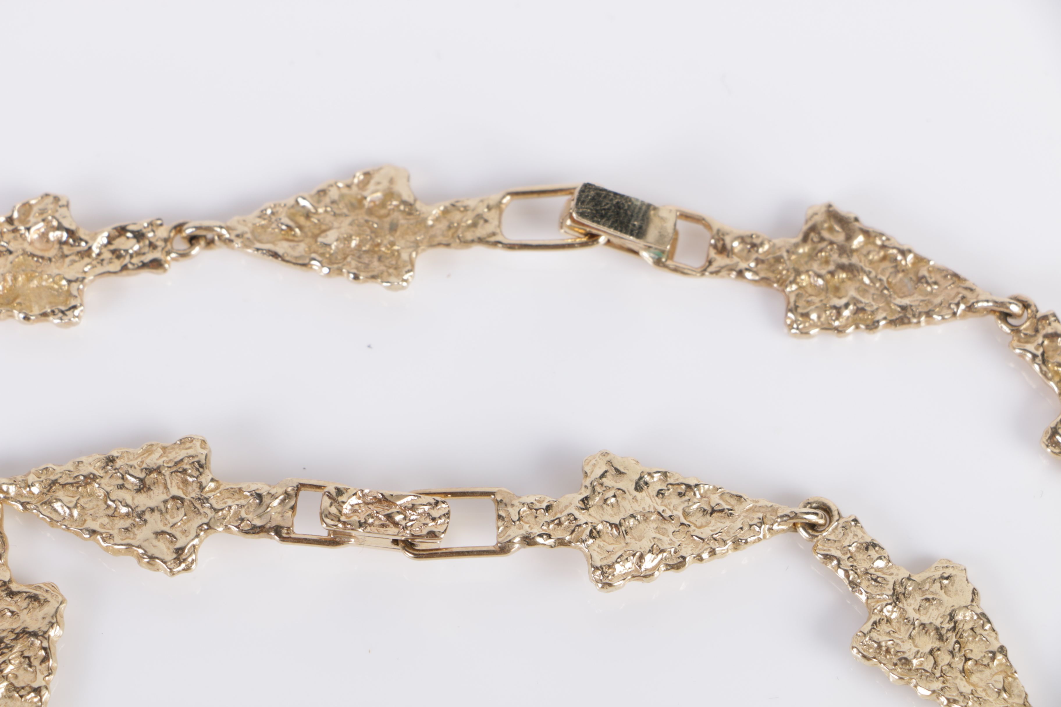 335.00 DWT 14K Yellow Gold Limited Edition Native American Figure Jewelry Set by James Hutchinson for Jewelmasters, Inc.