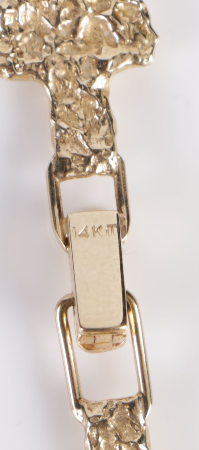 335.00 DWT 14K Yellow Gold Limited Edition Native American Figure Jewelry Set by James Hutchinson for Jewelmasters, Inc.