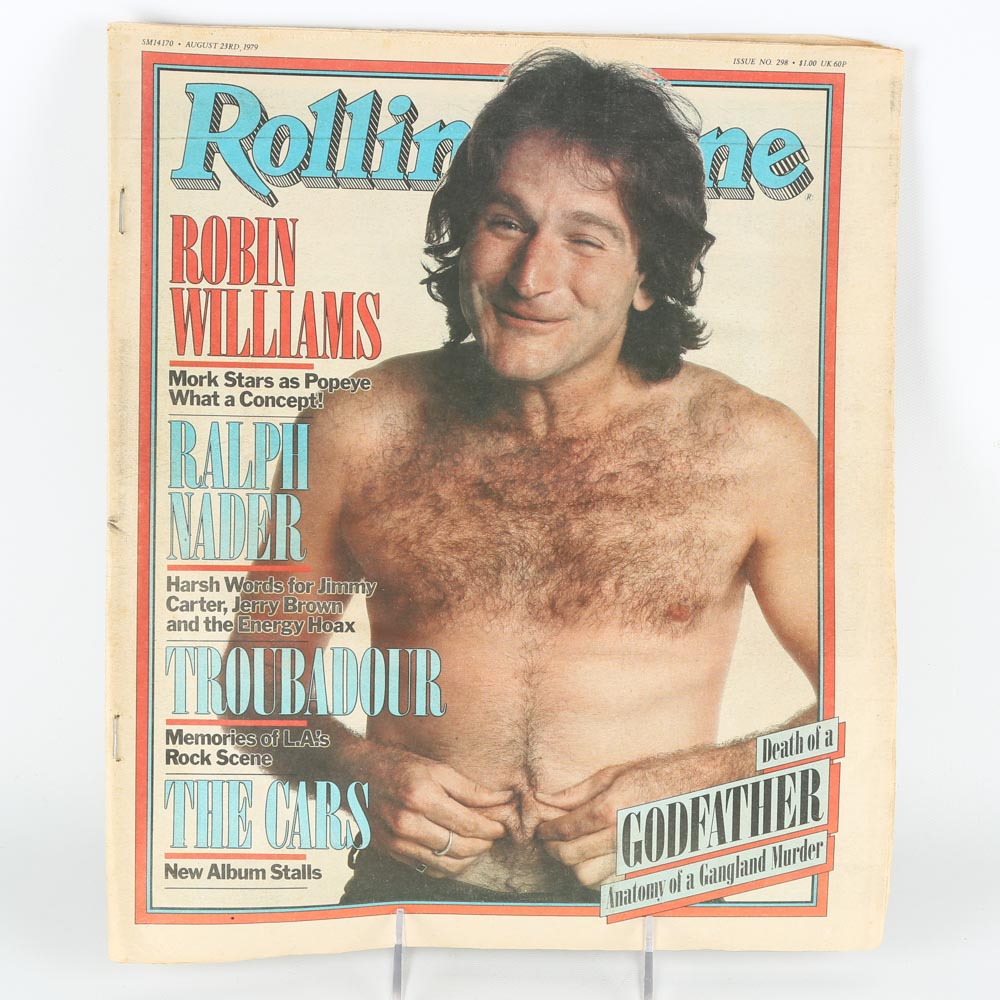Vintage 1980s "Rolling Stone" Magazines