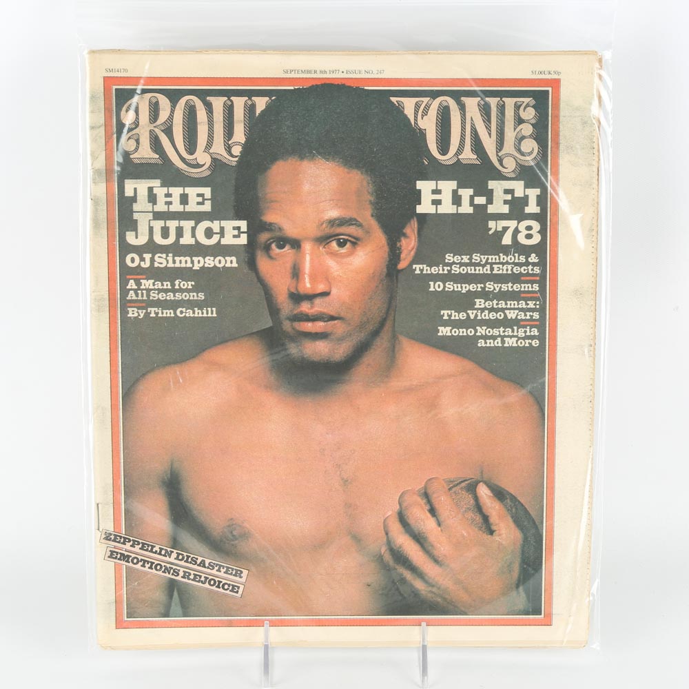 Vintage 1980s "Rolling Stone" Magazines