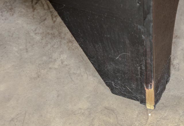 Traditional Wood Console Storage Cabinet