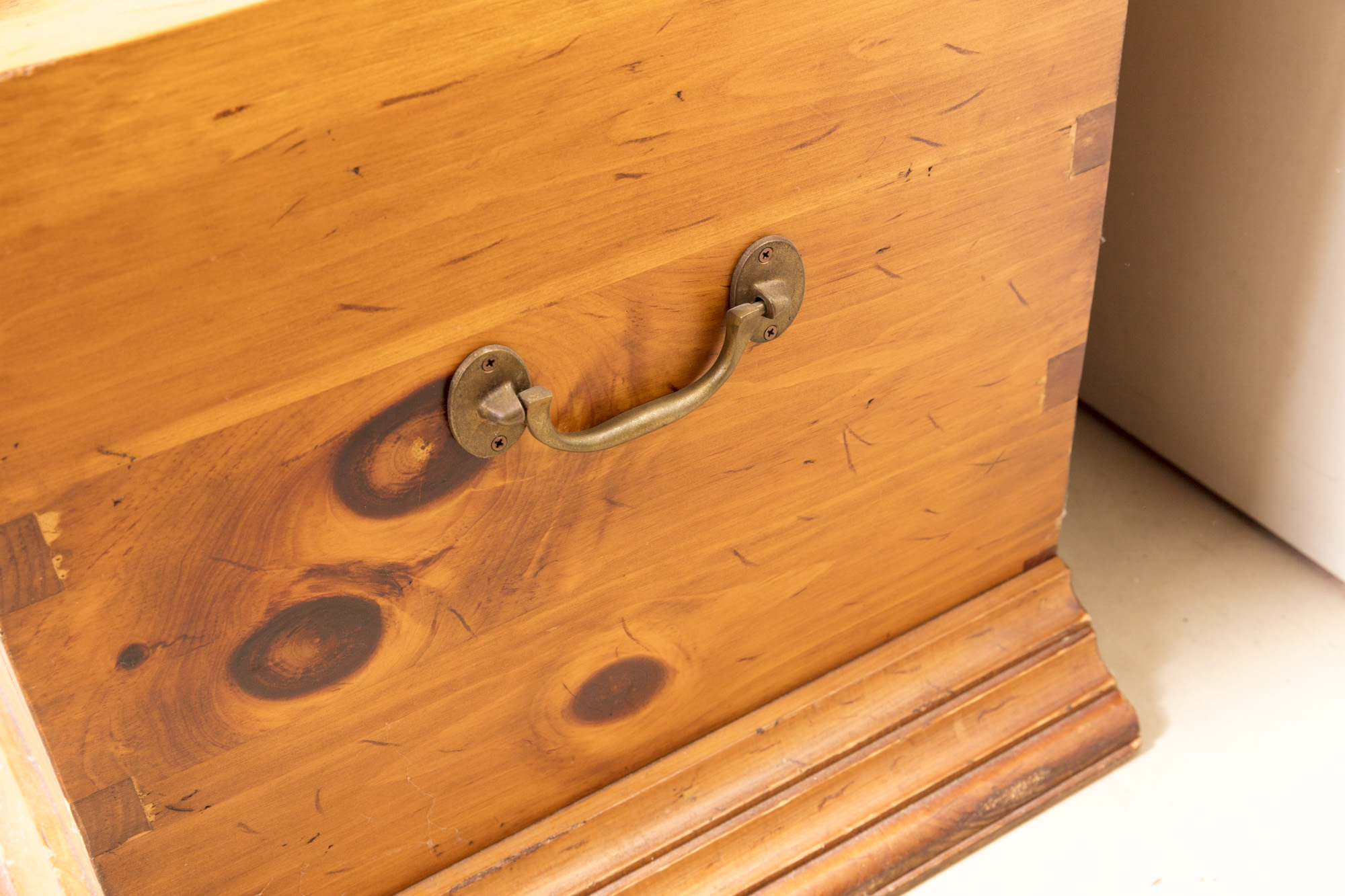 Pine Blanket Chest From the Imelda Marcos Estate