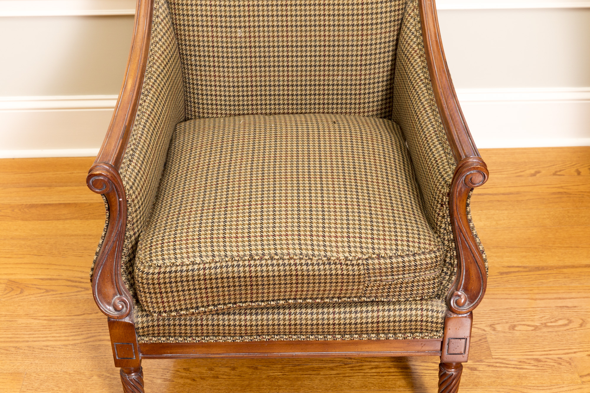 Pair of Sheraton Inspired Chairs by Calico Corners Custom Furniture