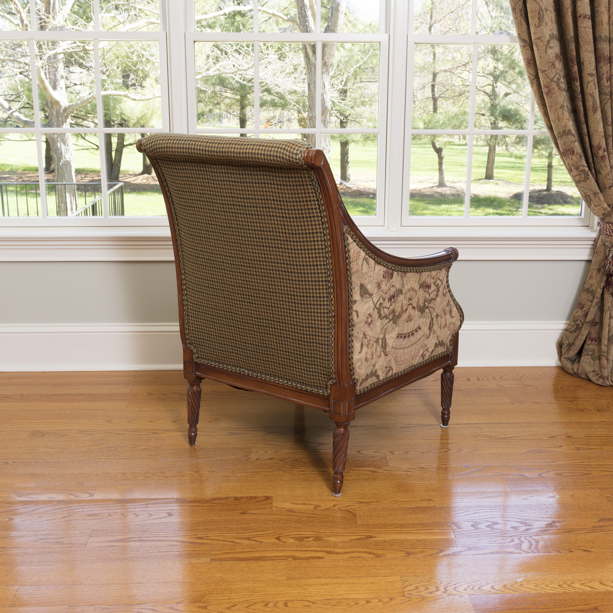 Pair of Sheraton Inspired Chairs by Calico Corners Custom Furniture