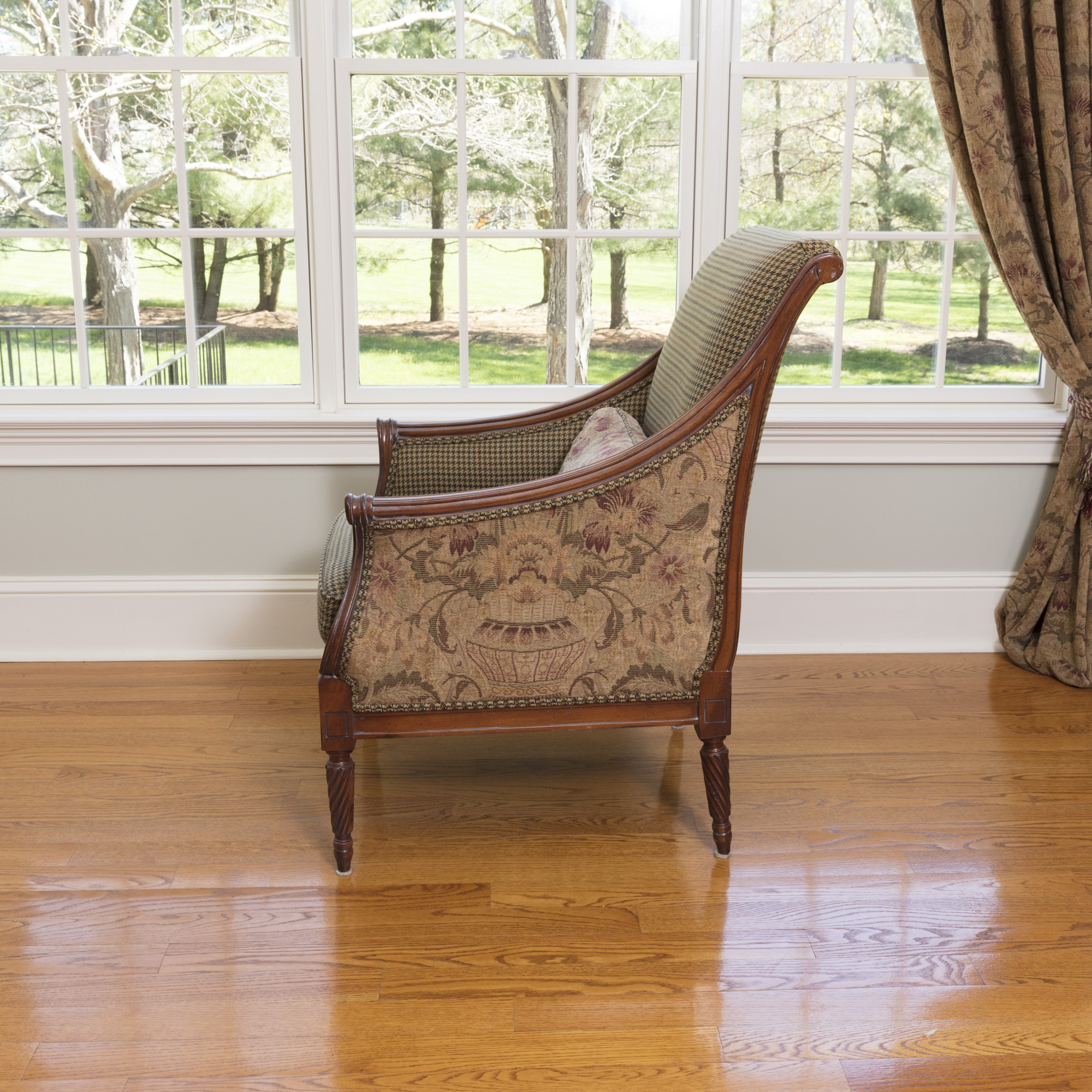 Pair of Sheraton Inspired Chairs by Calico Corners Custom Furniture