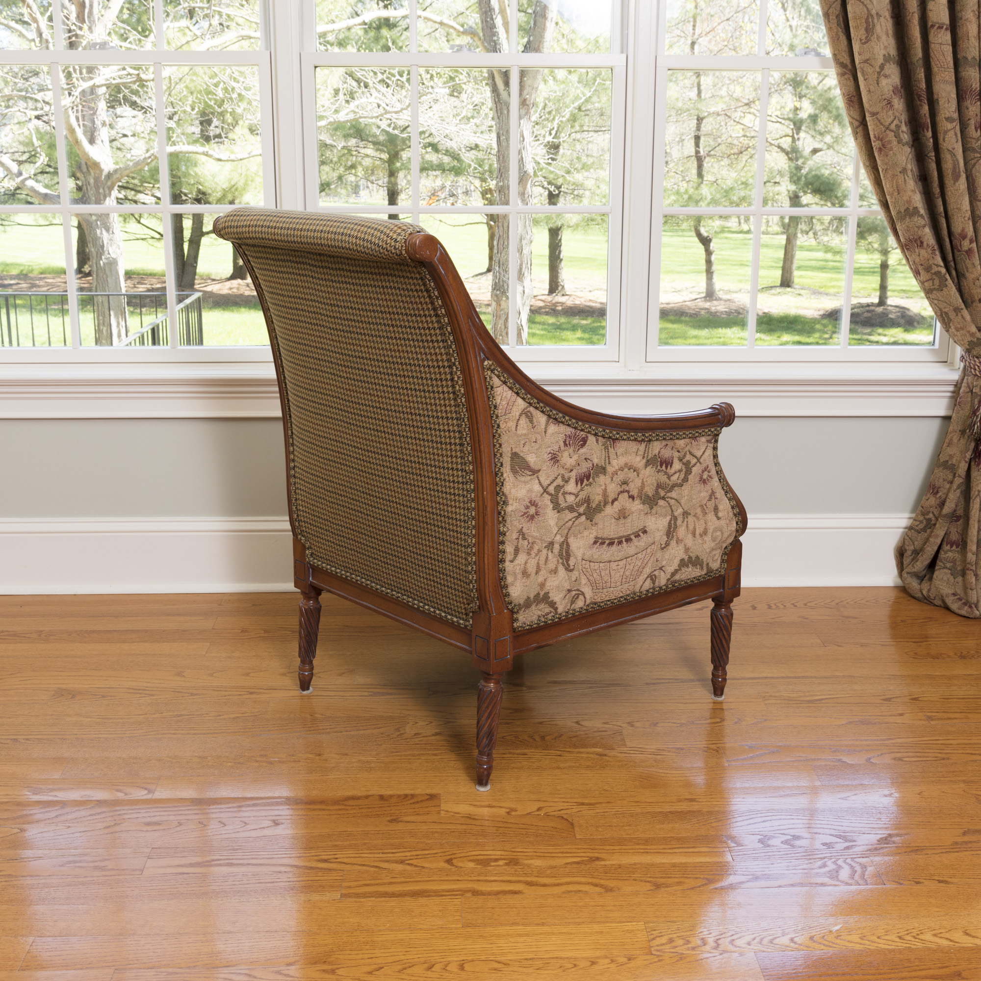 Pair of Sheraton Inspired Chairs by Calico Corners Custom Furniture