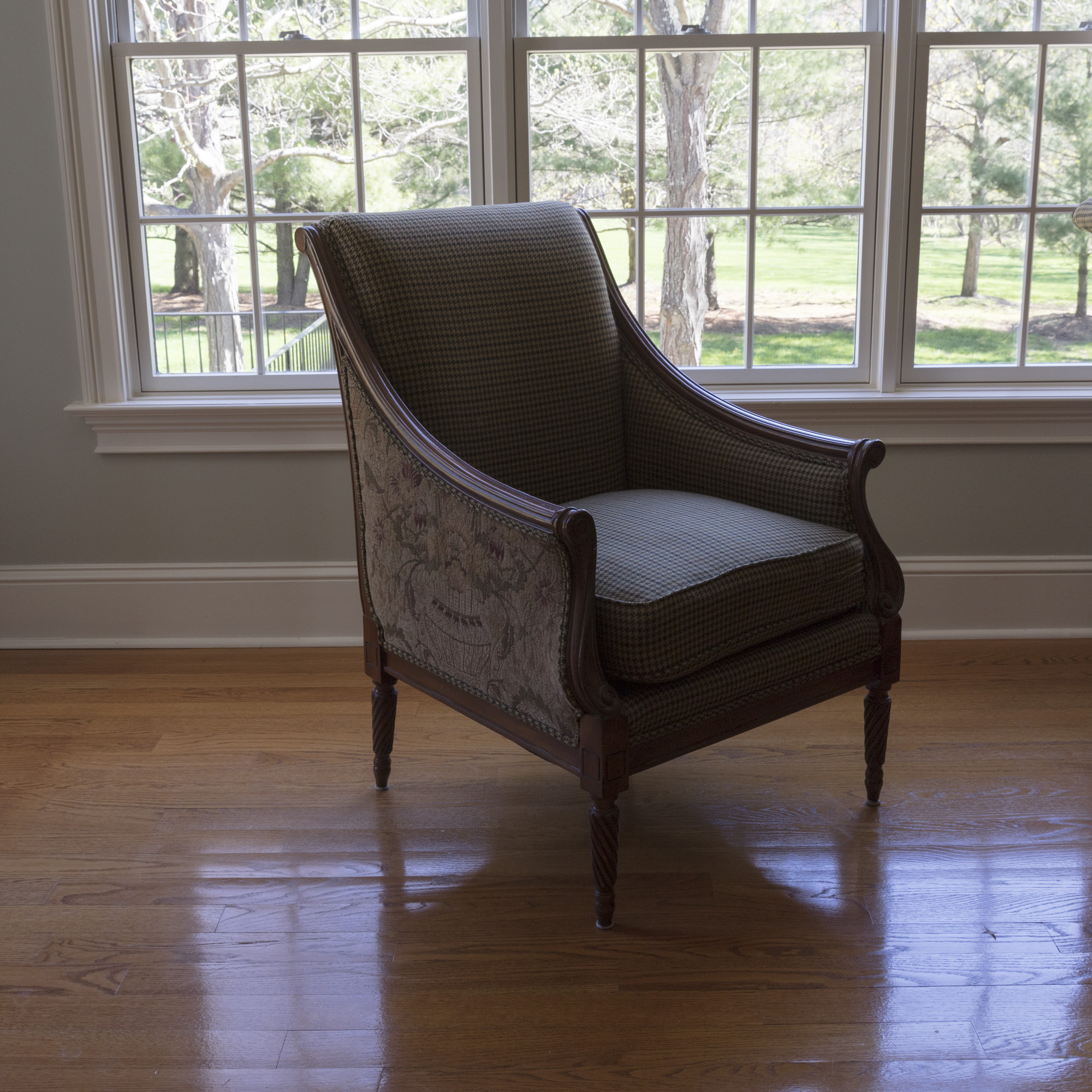Pair of Sheraton Inspired Chairs by Calico Corners Custom Furniture