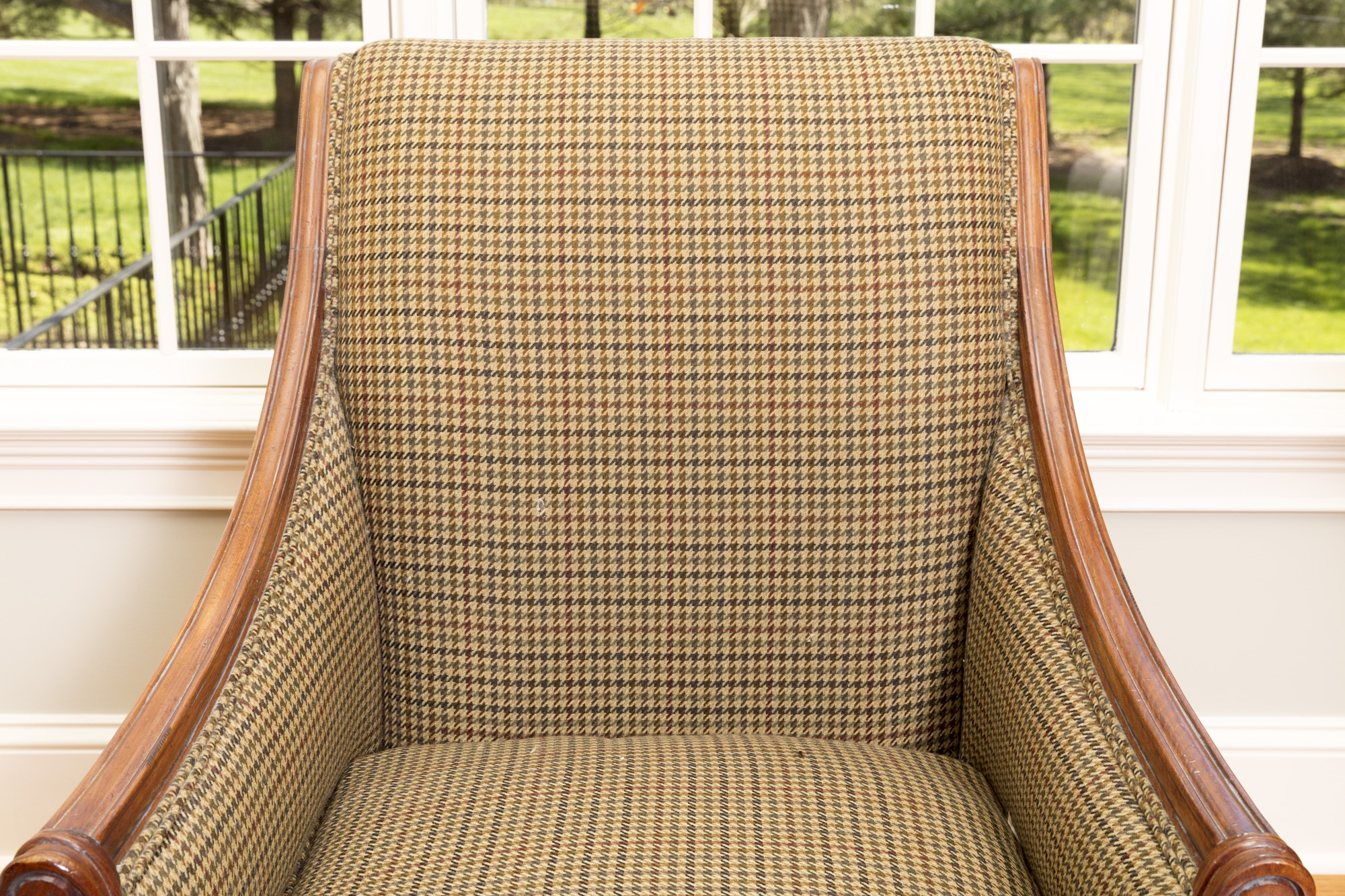 Pair of Sheraton Inspired Chairs by Calico Corners Custom Furniture