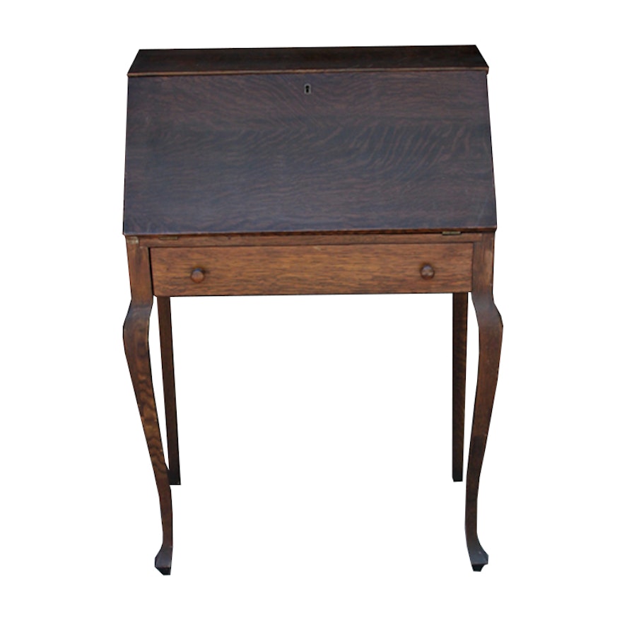 Early 20th Century Oak Secretary Desk by Wilhelm Furniture Co.