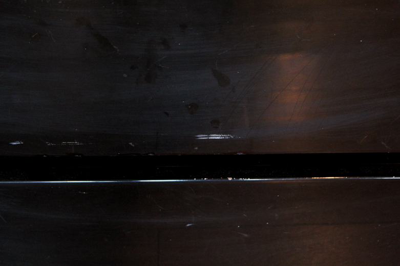 Contemporary Black Nightstand