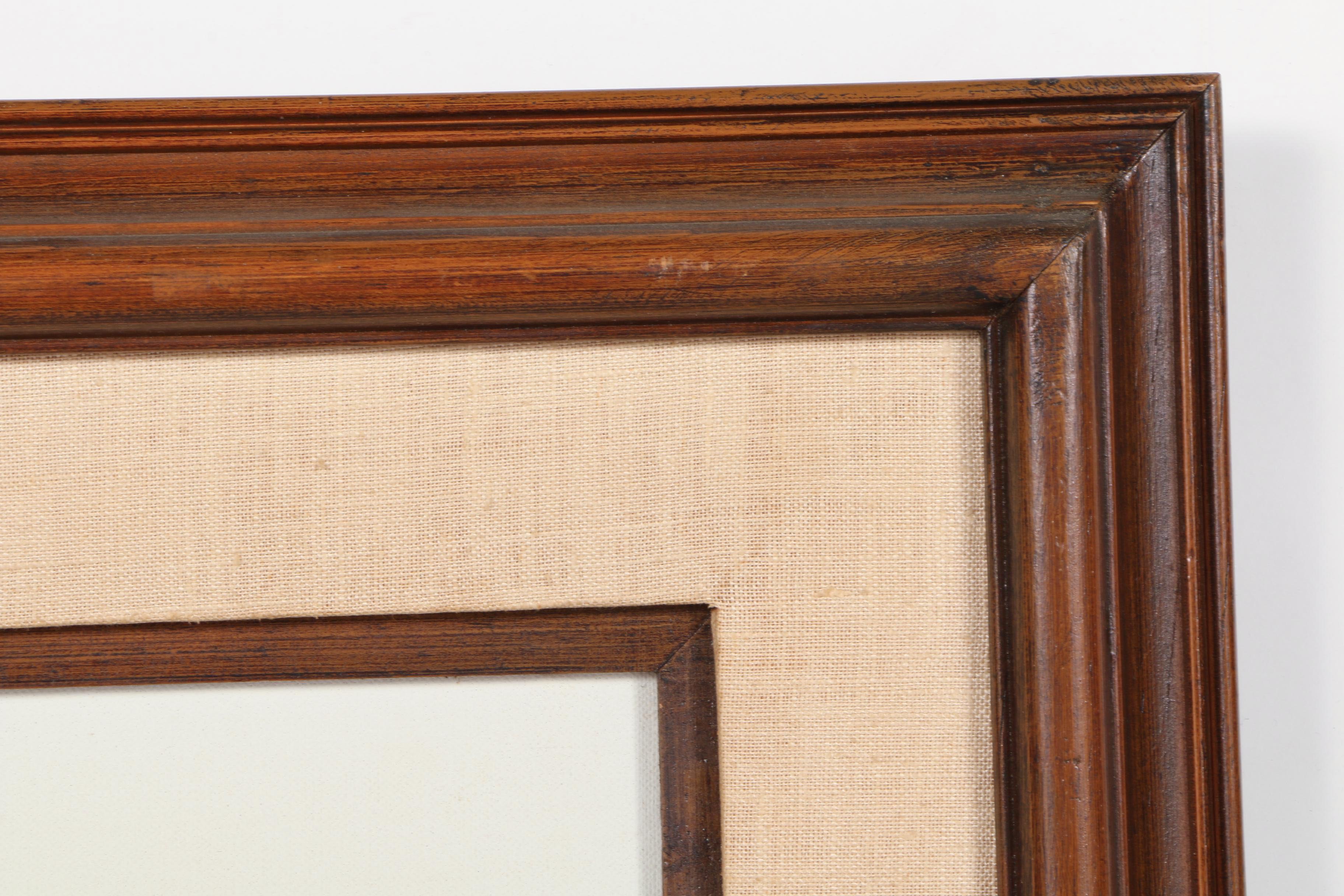 Yip Po Wang Oil Painting of Boats on the Water