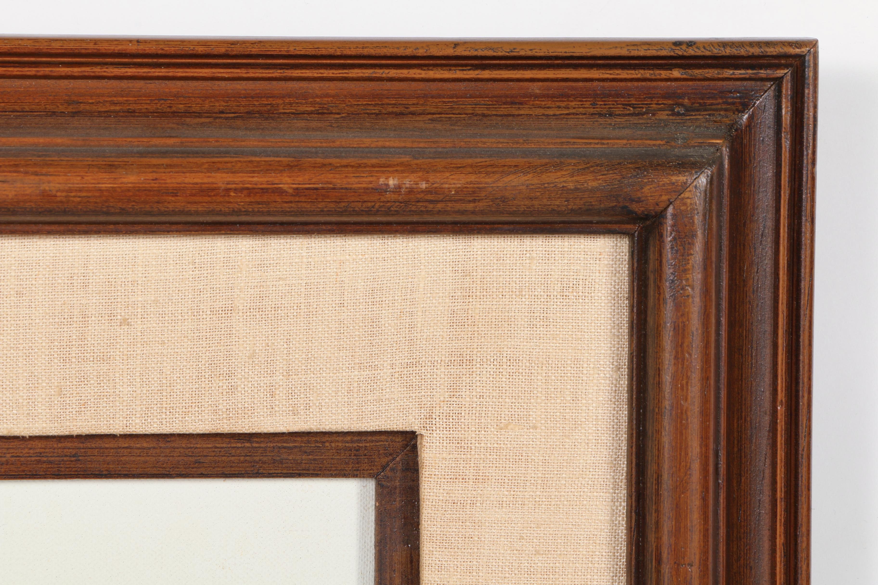 Yip Po Wang Oil Painting of Boats on the Water