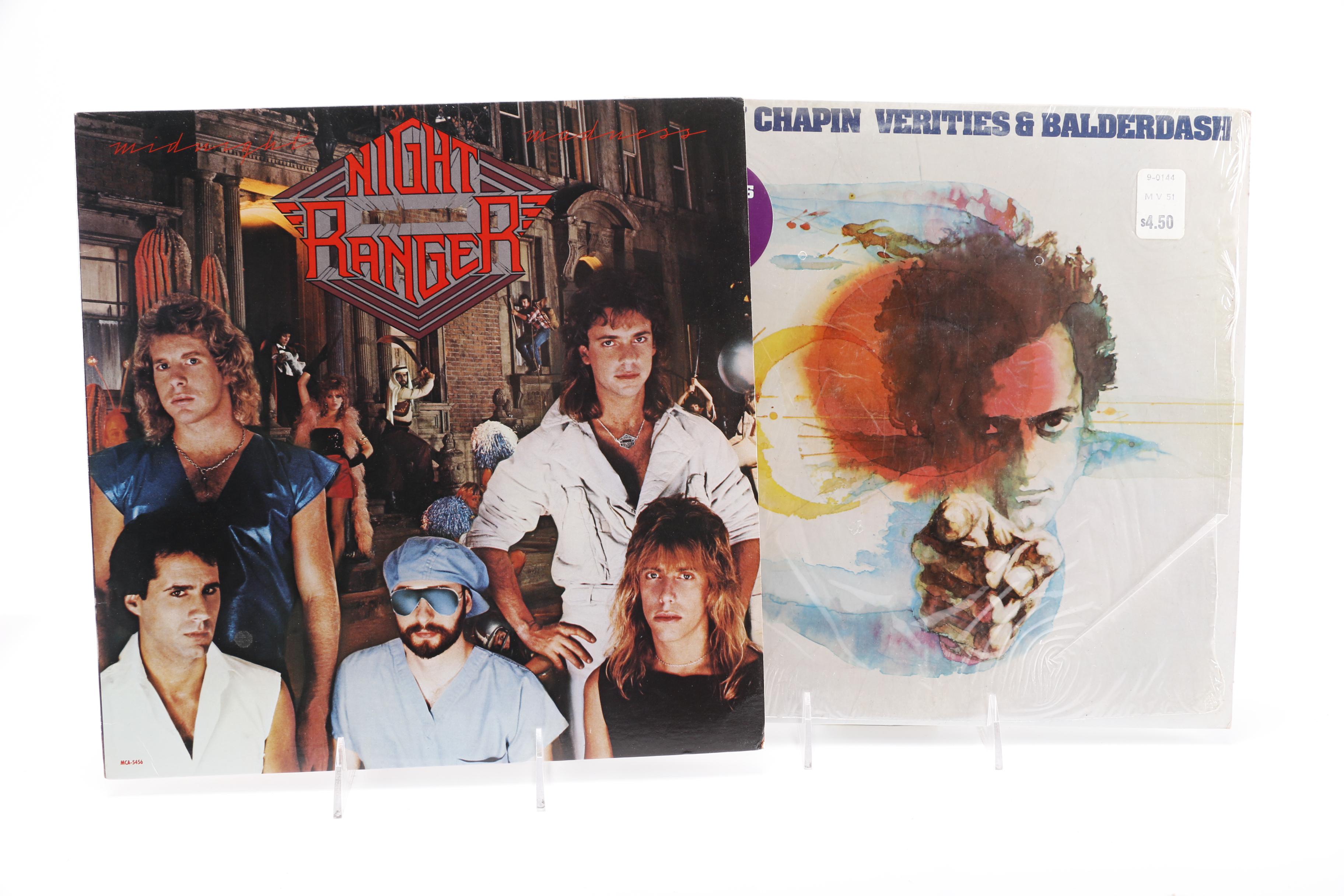 The Cure, Talking Heads, Blondie and Other LPs, LaserDiscs