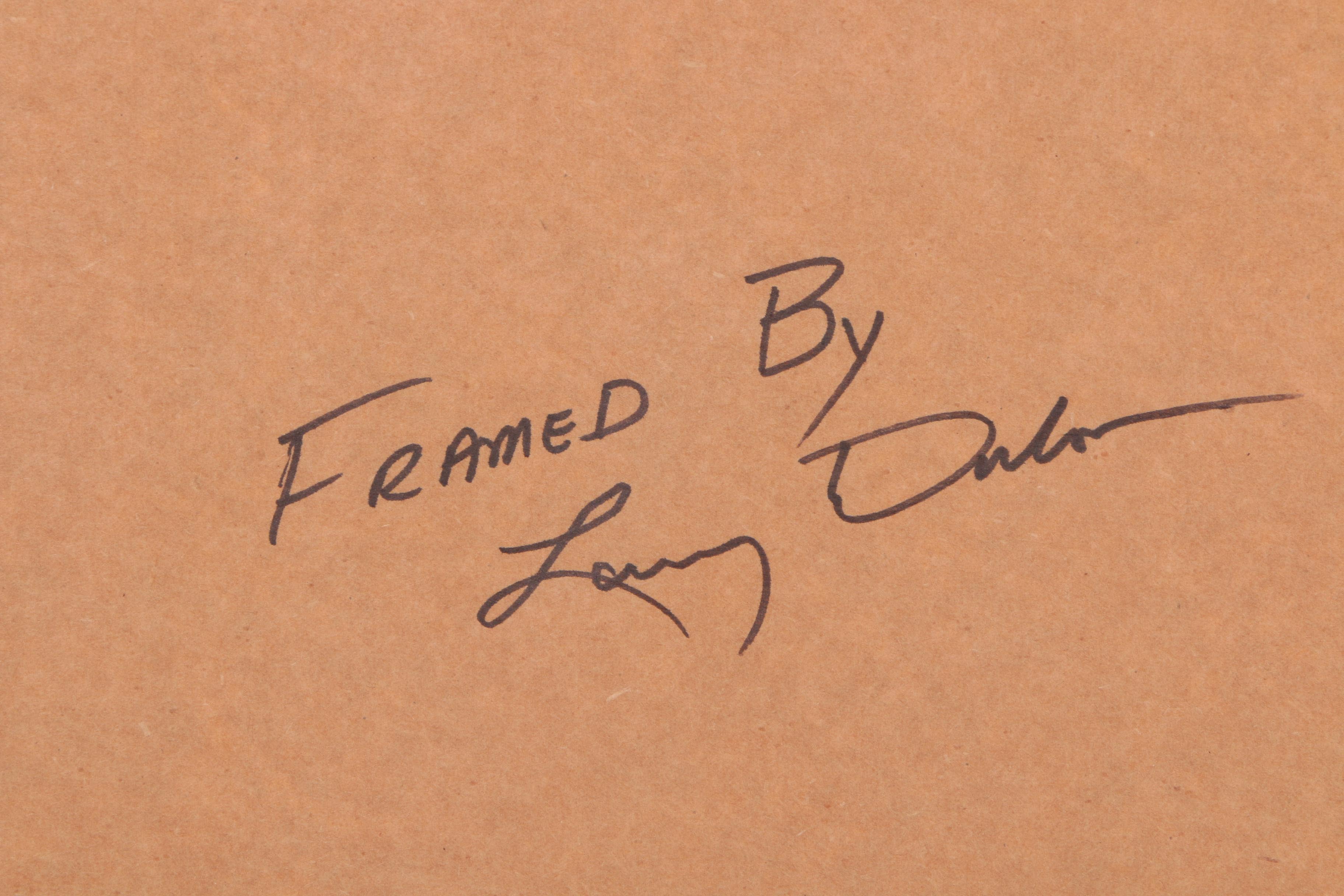 Larry Dodson Watercolor "Lookout Mountain Winter"