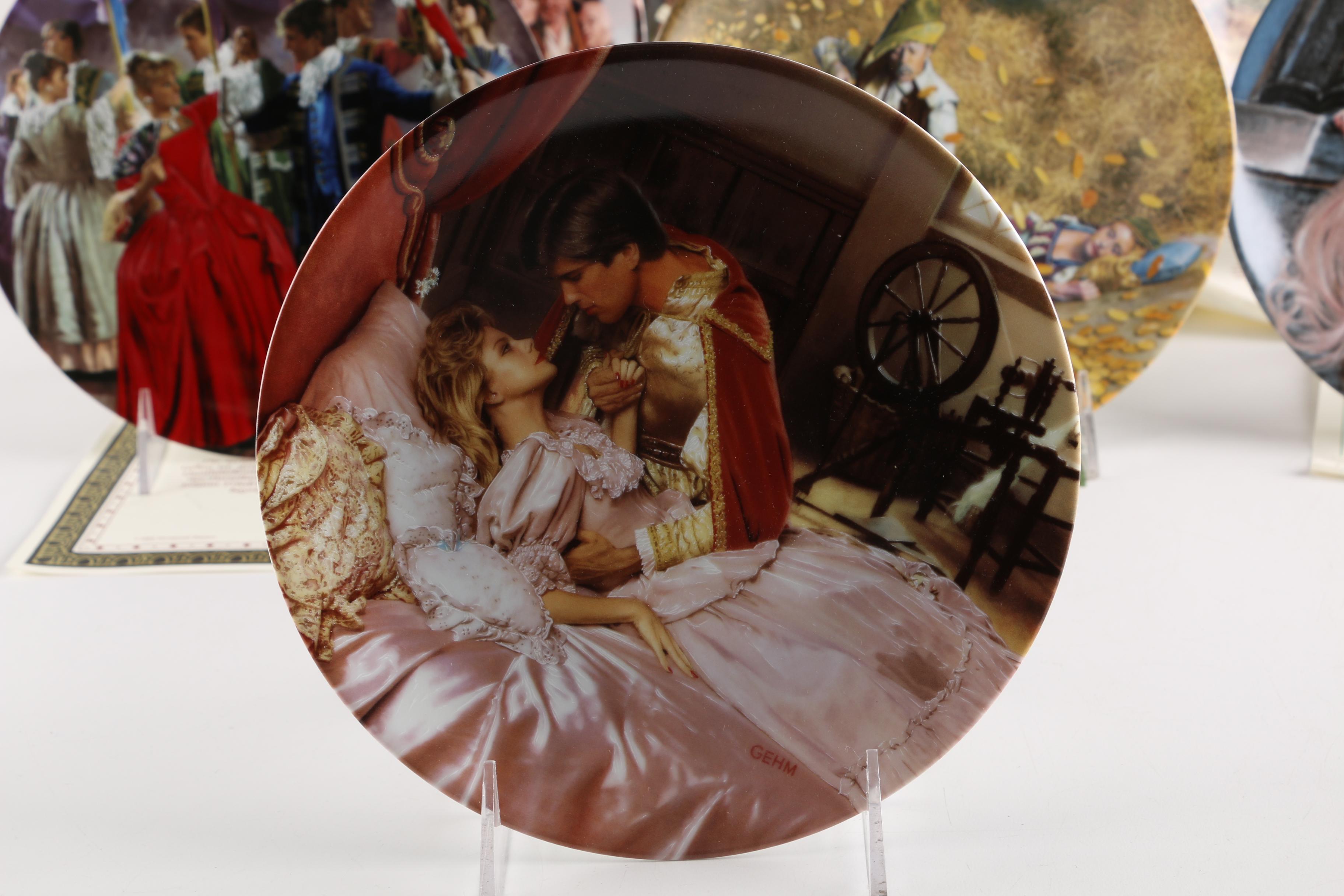 Collection of Charles Gehm "The Brothers Grimm" Decorative Plates