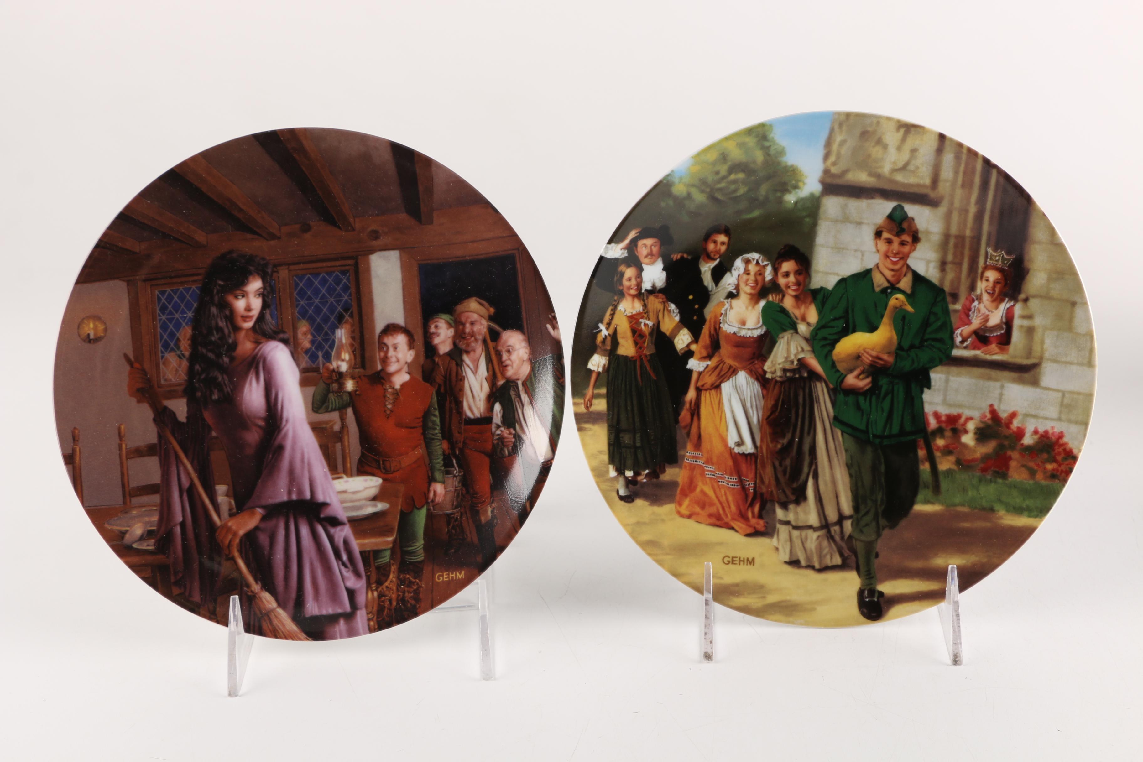 Collection of Charles Gehm "The Brothers Grimm" Decorative Plates