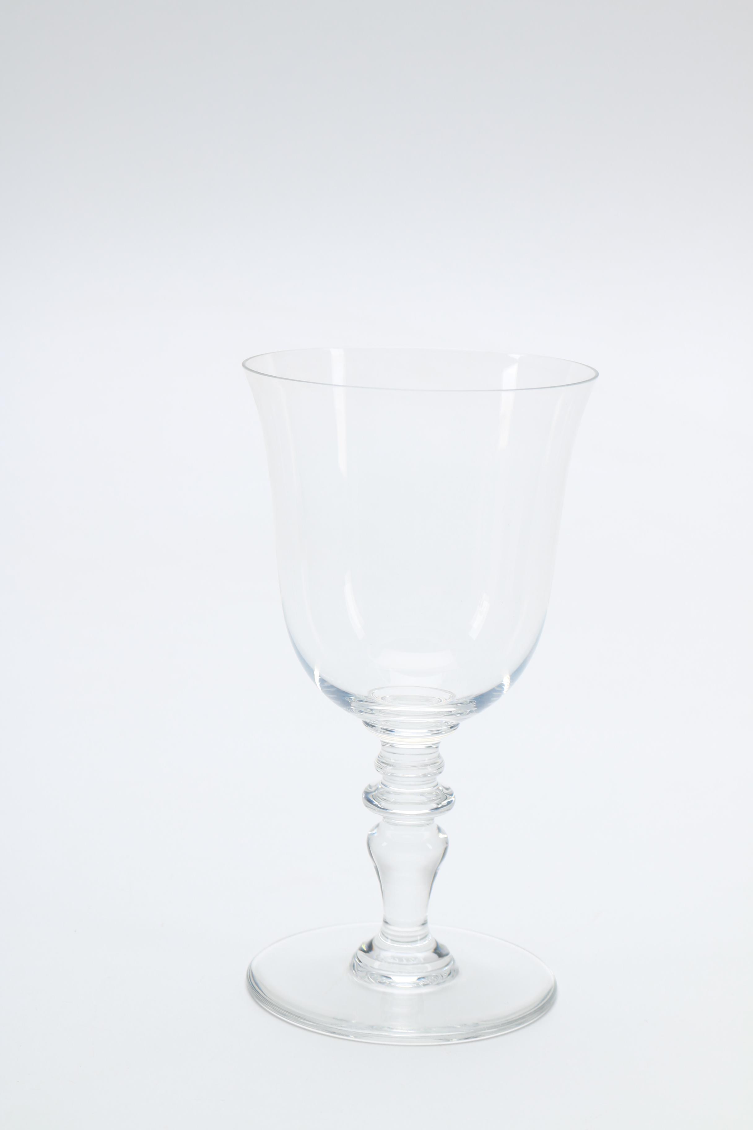 Baccarat "Provence" Crystal Water Goblets
