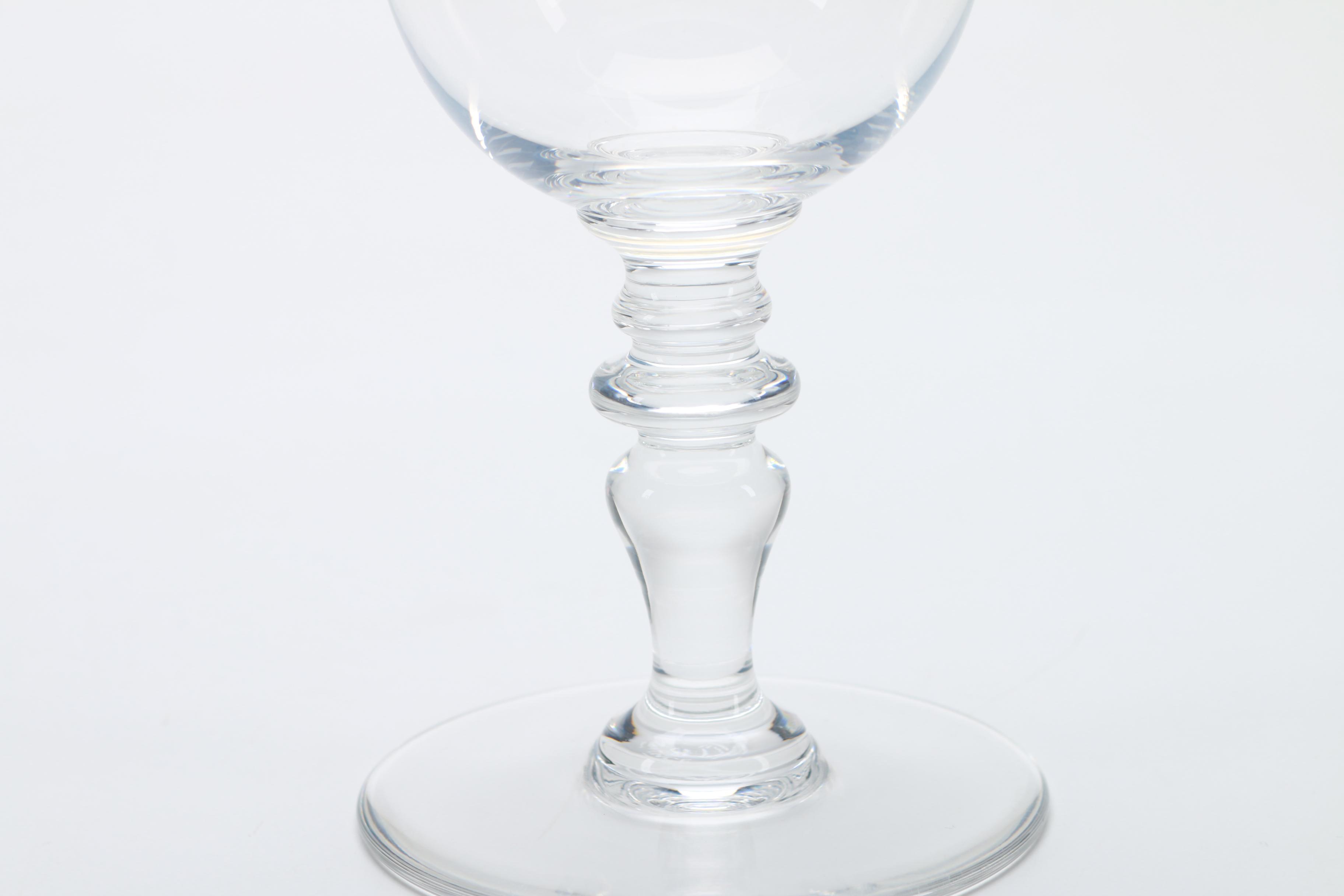 Baccarat "Provence" Crystal Water Goblets