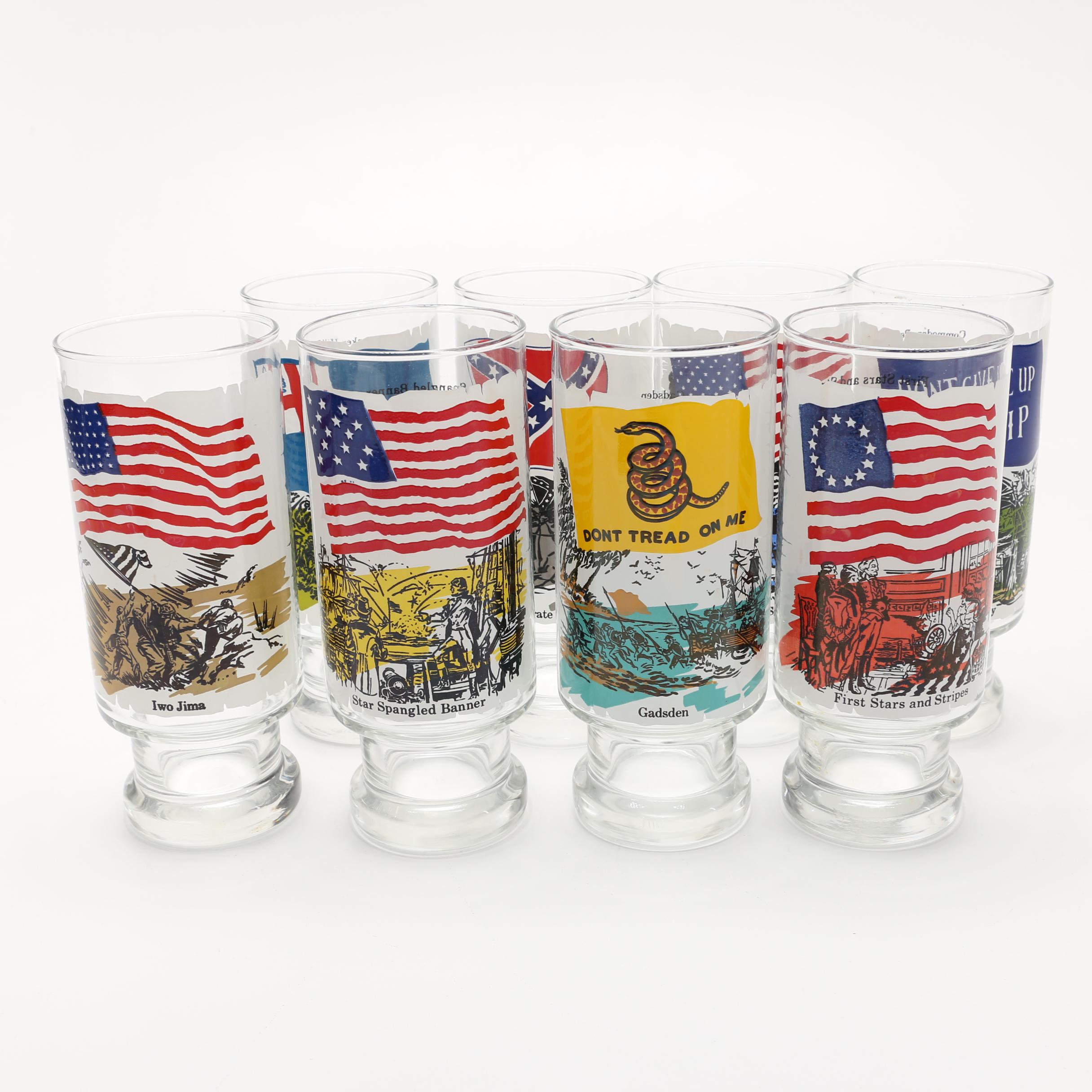 Pittsburgh Press Bicentennial Collection Glasses