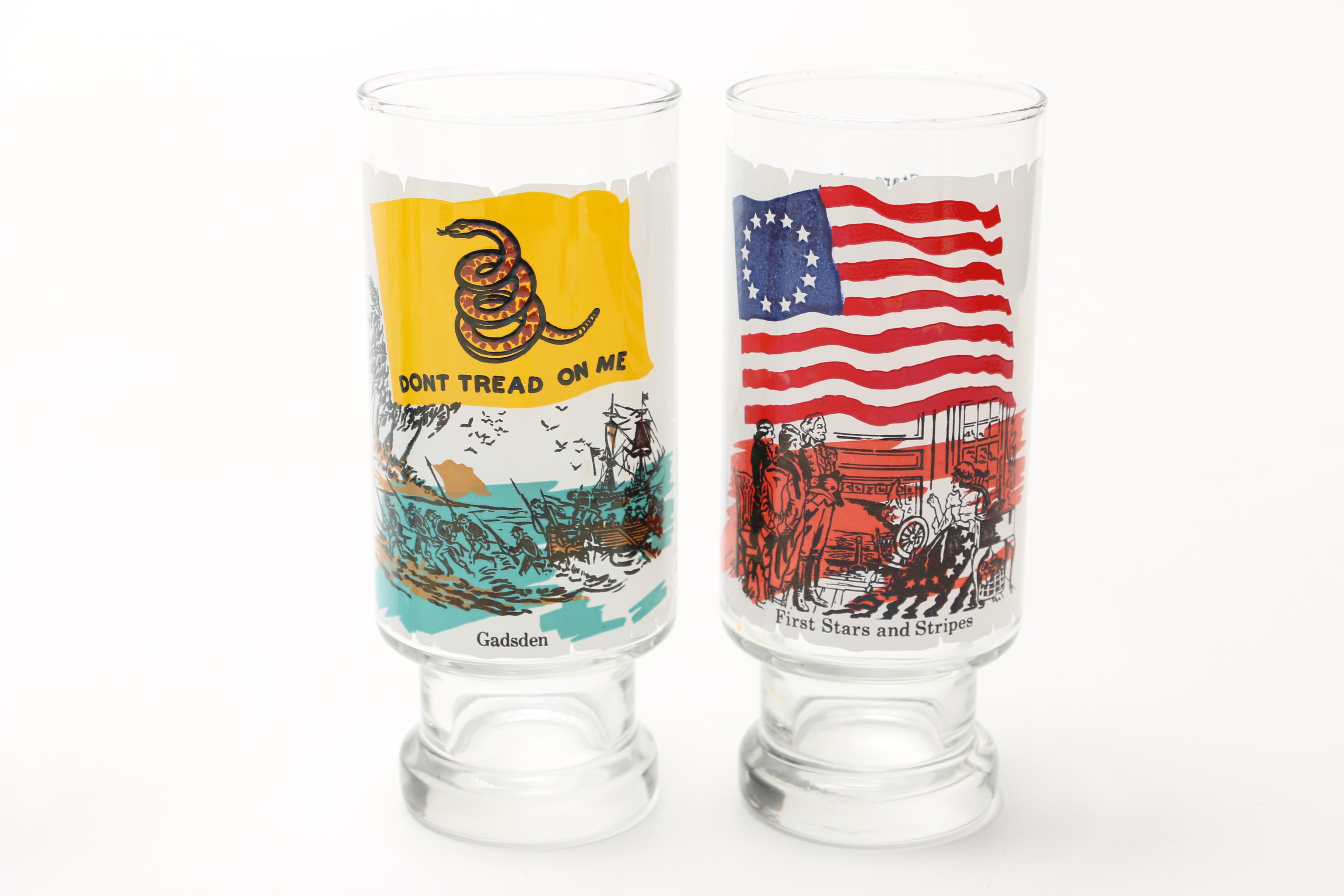 Pittsburgh Press Bicentennial Collection Glasses