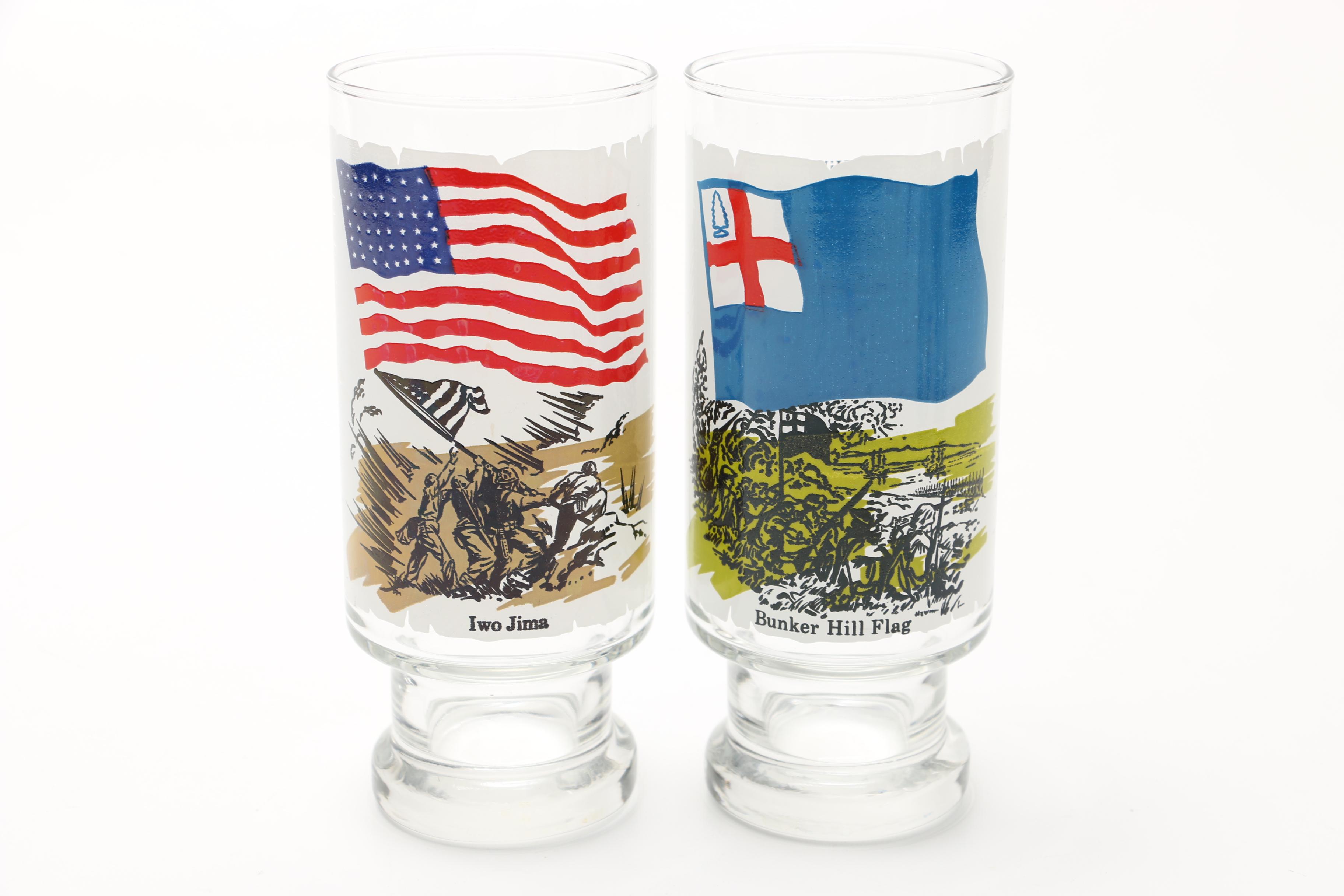 Pittsburgh Press Bicentennial Collection Glasses