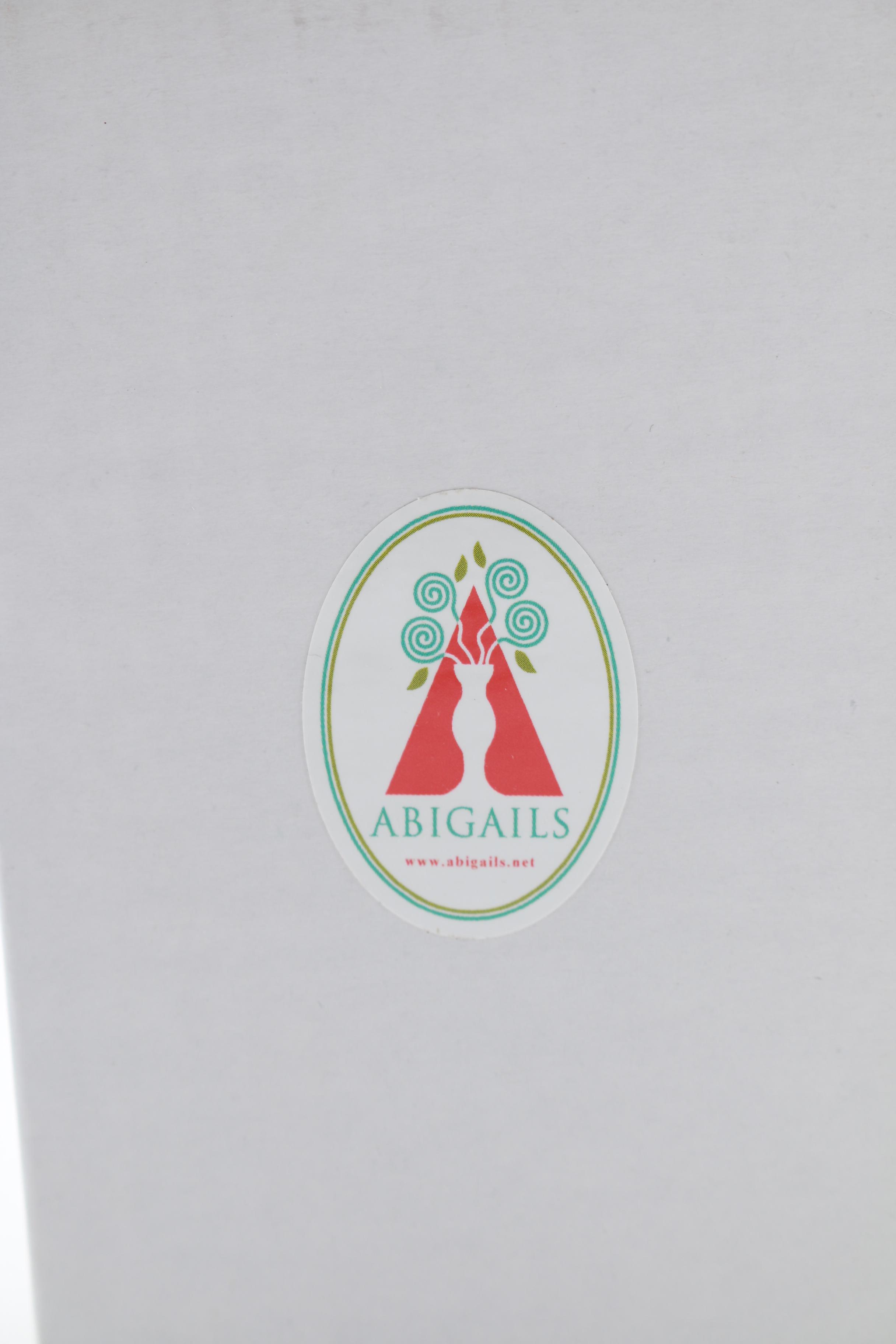 Abigails "Amber Fins" Water Goblets