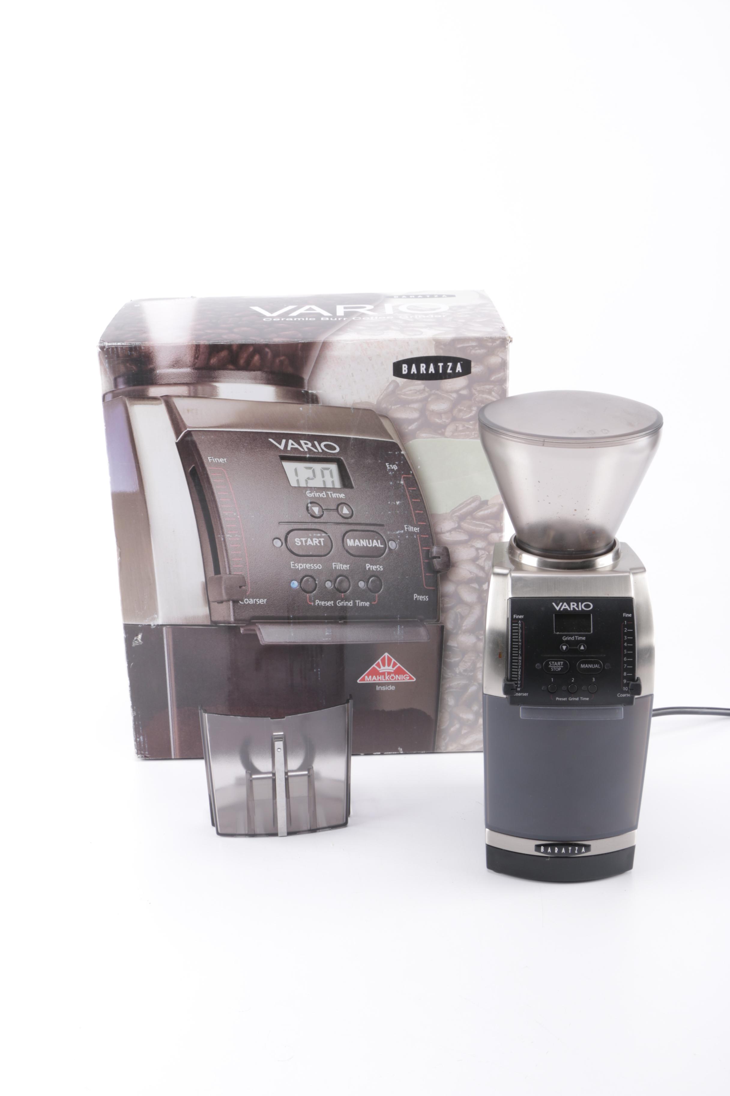 Rancilio Silvia Espresso Machine and Baratza Vario Grinder