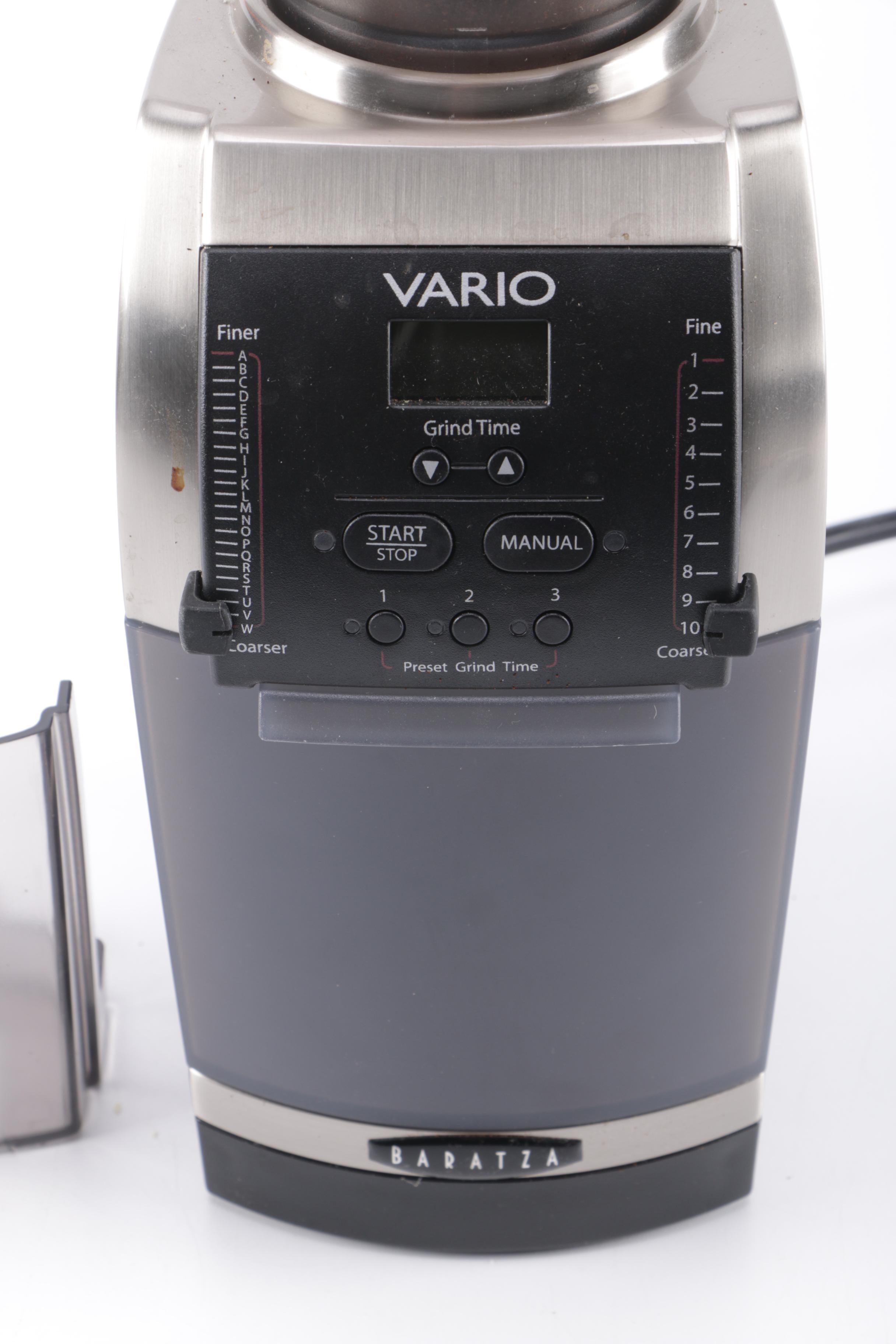 Rancilio Silvia Espresso Machine and Baratza Vario Grinder