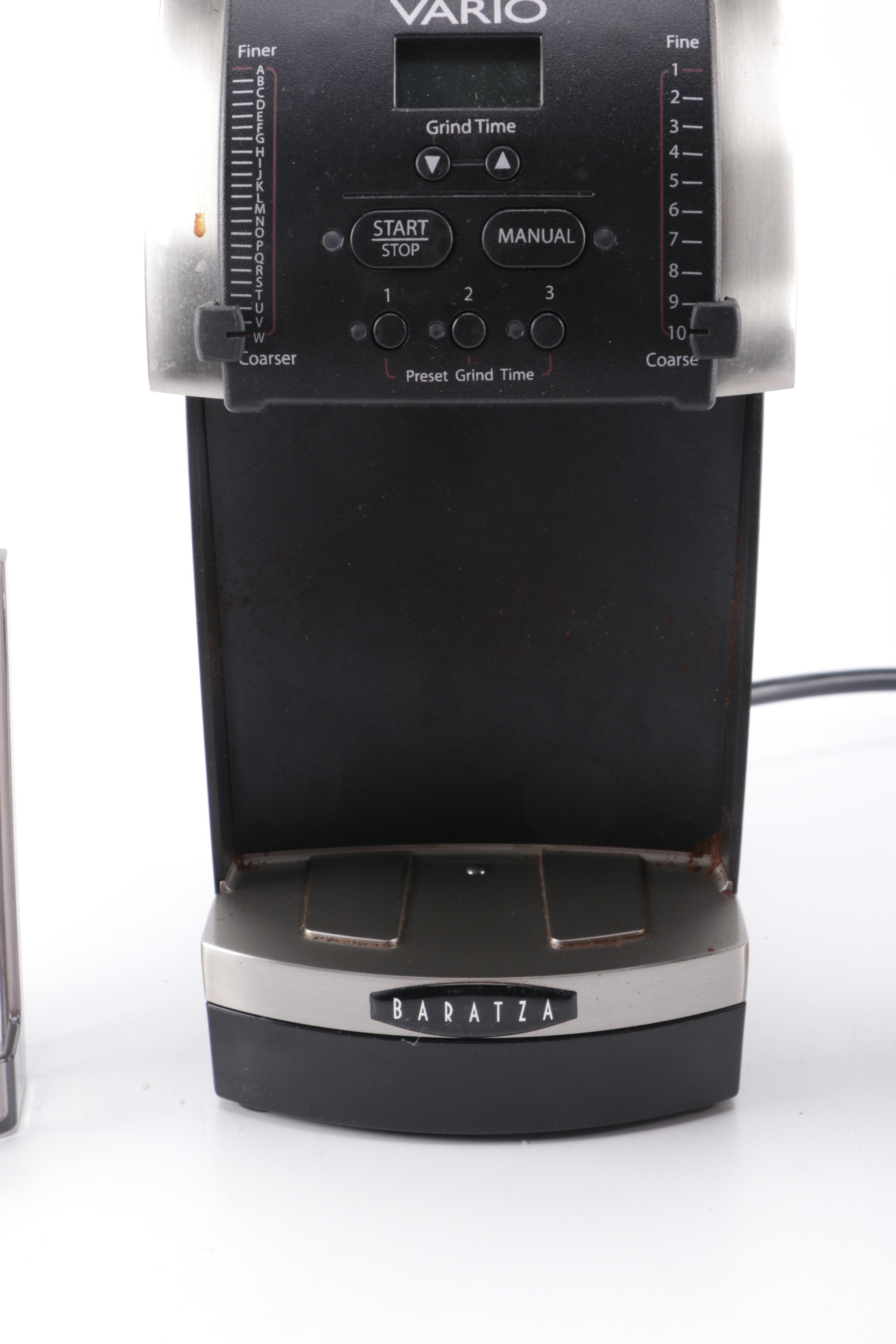 Rancilio Silvia Espresso Machine and Baratza Vario Grinder