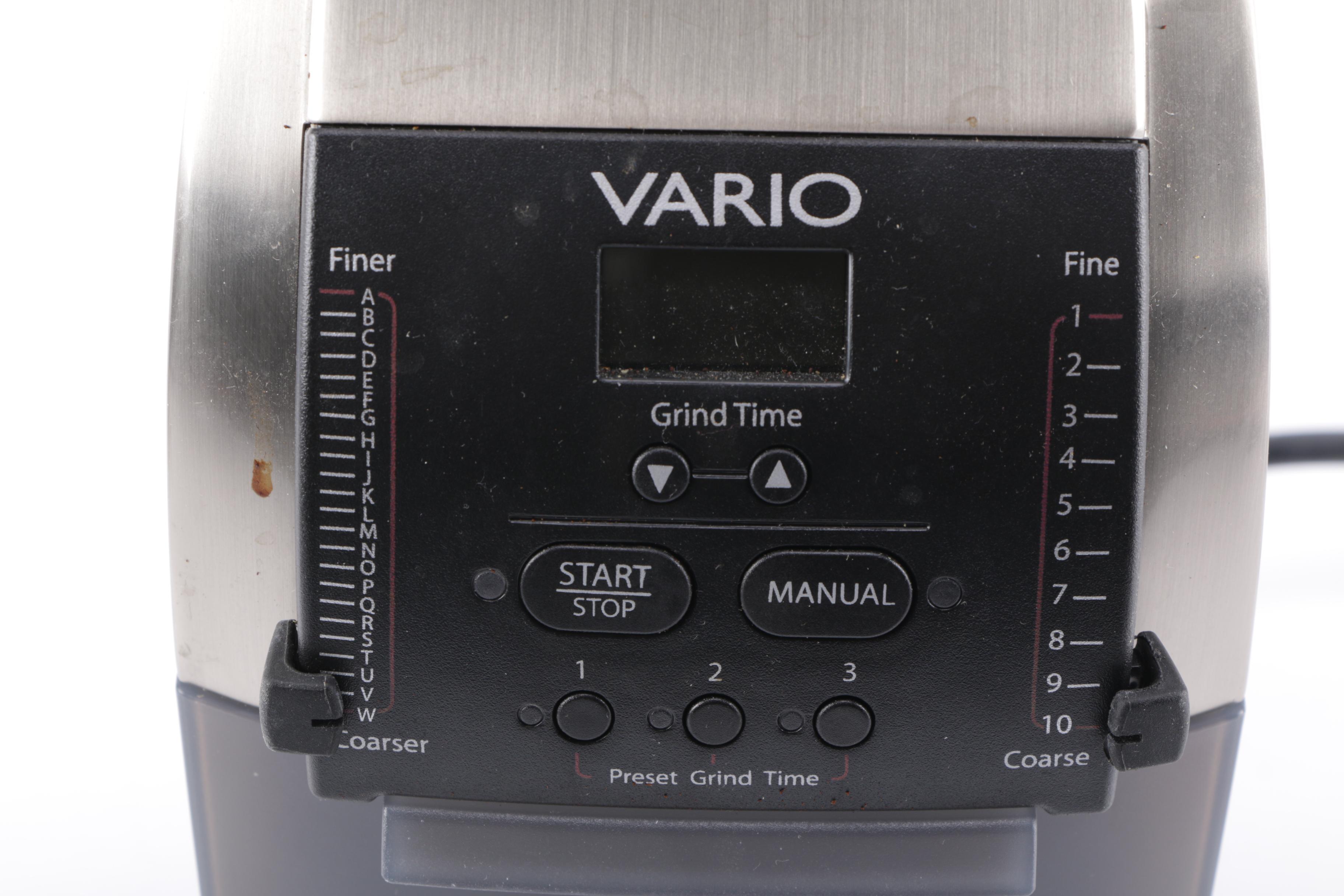 Rancilio Silvia Espresso Machine and Baratza Vario Grinder
