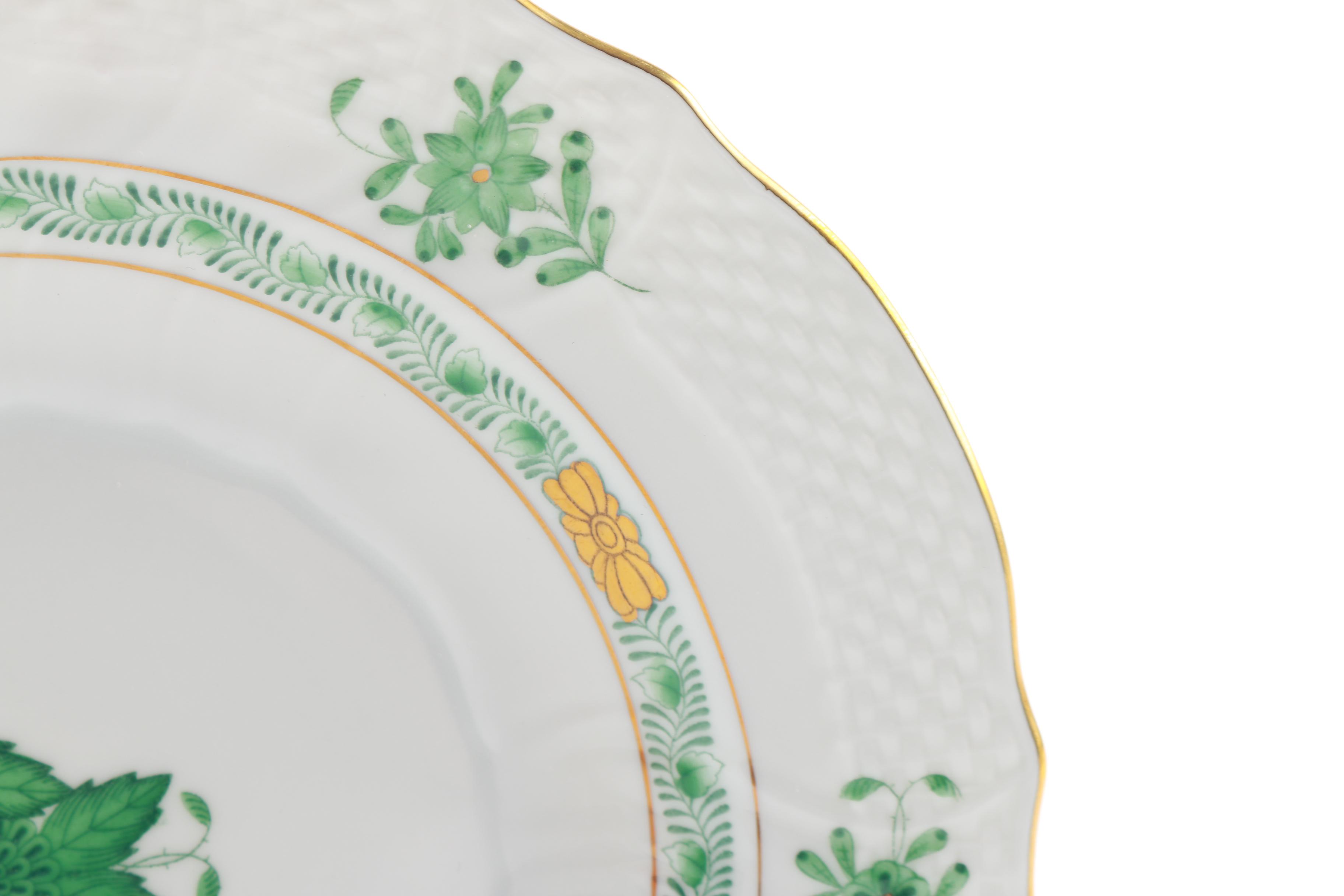 Herend "Chinese Bouquet Green" China