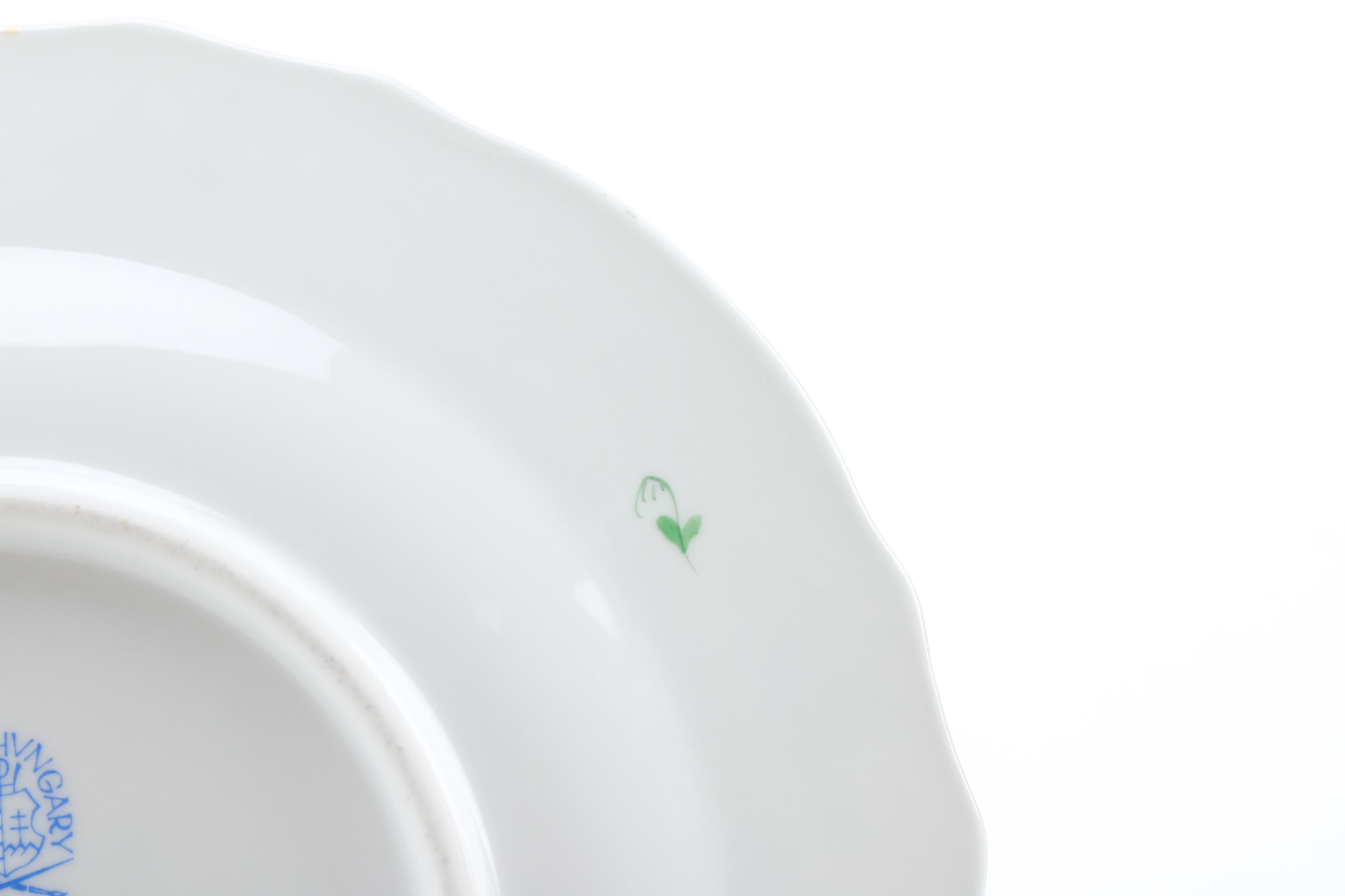 Herend "Chinese Bouquet Green" China