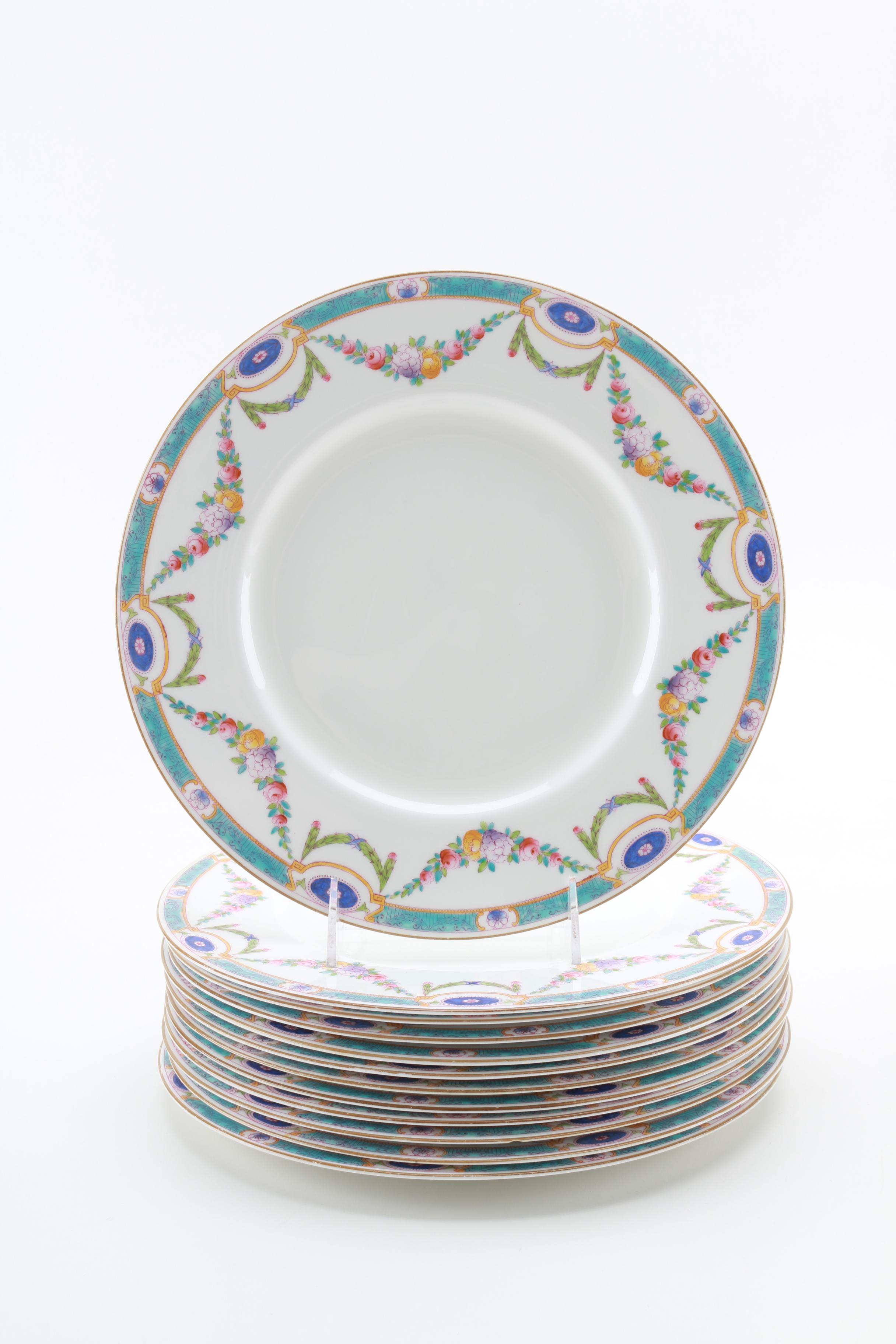 Vintage Royal Worcester "Puritan" Porcelain Dinnerware Set