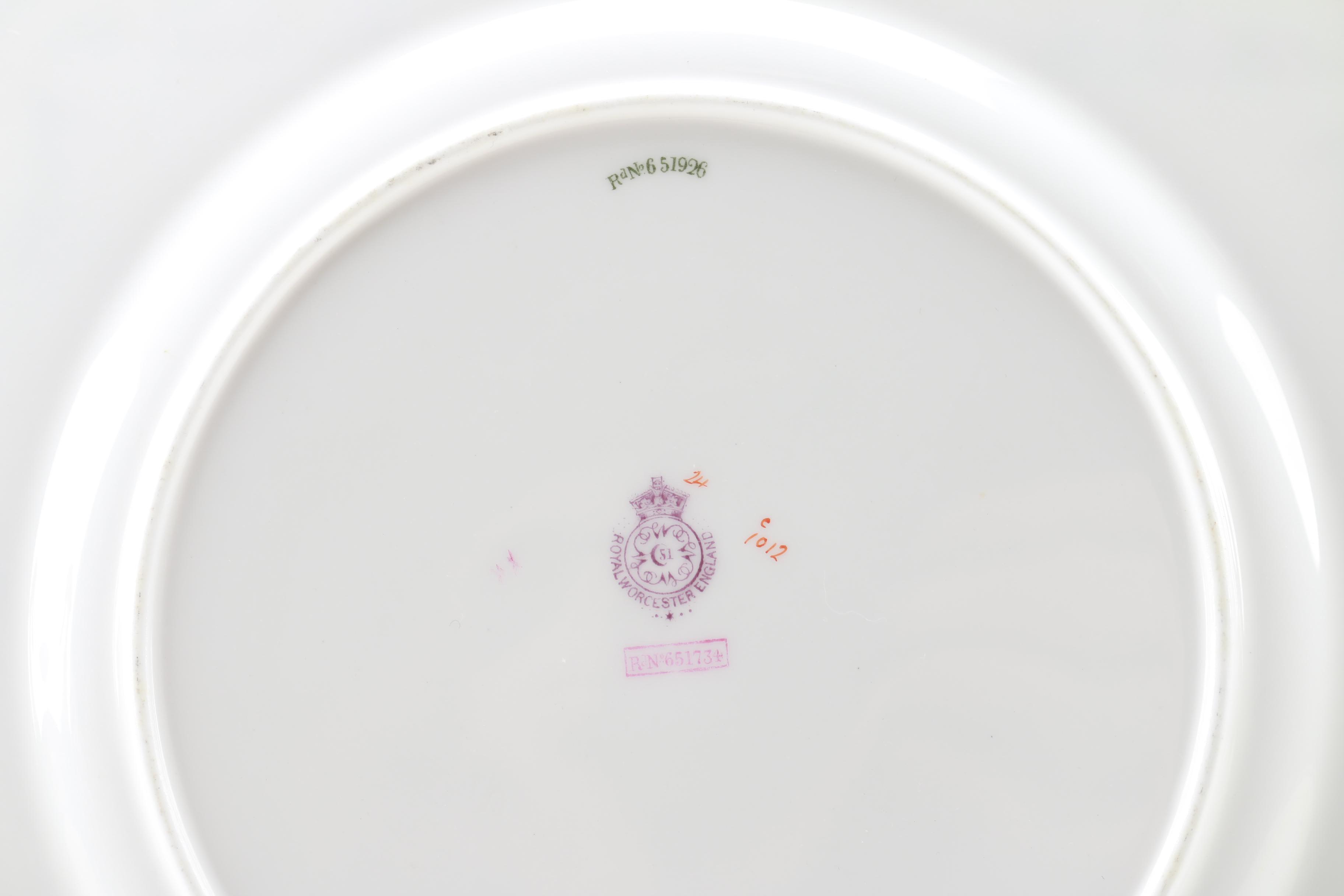 Vintage Royal Worcester "Puritan" Porcelain Dinnerware Set