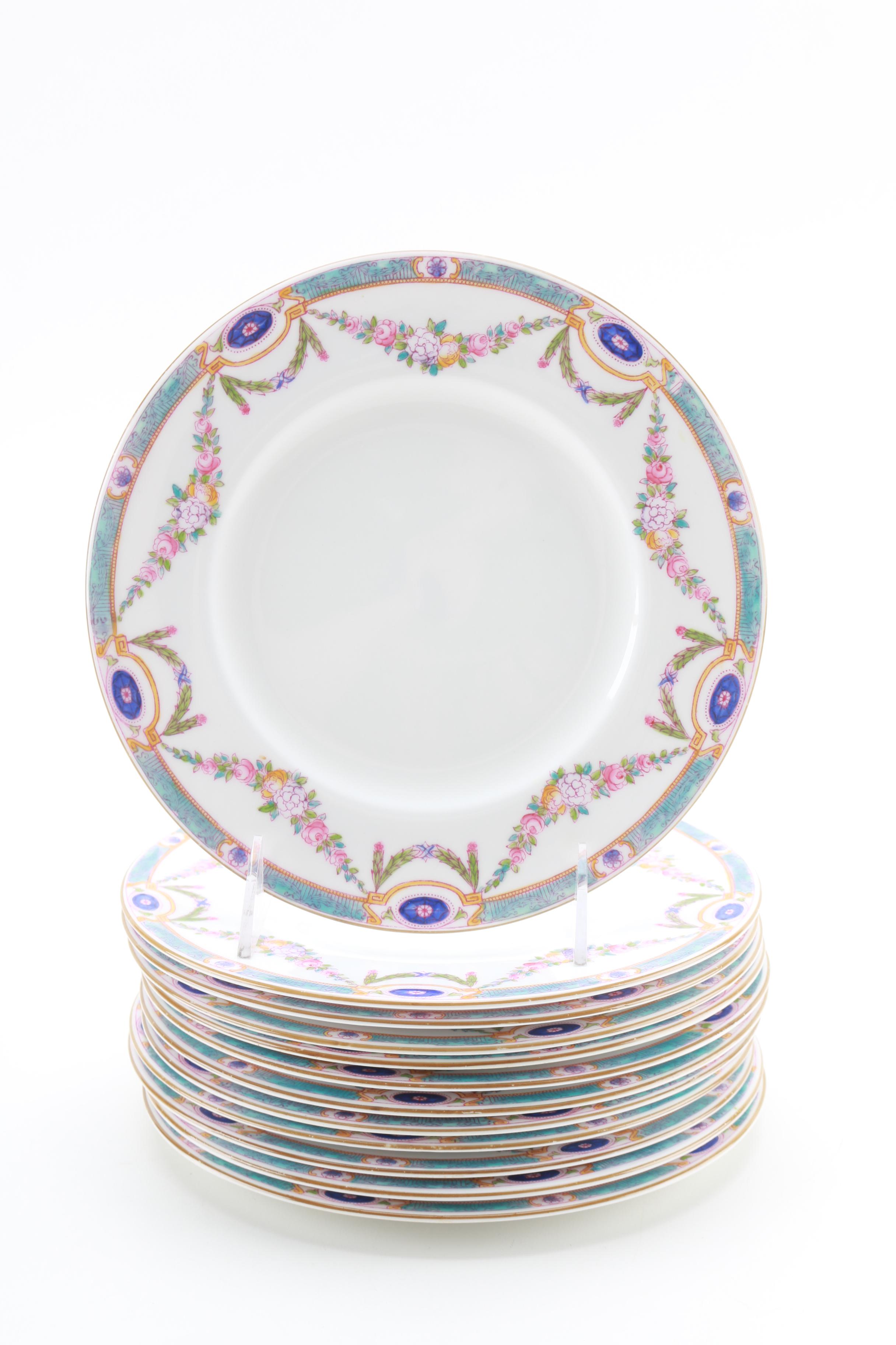 Vintage Royal Worcester "Puritan" Porcelain Dinnerware Set