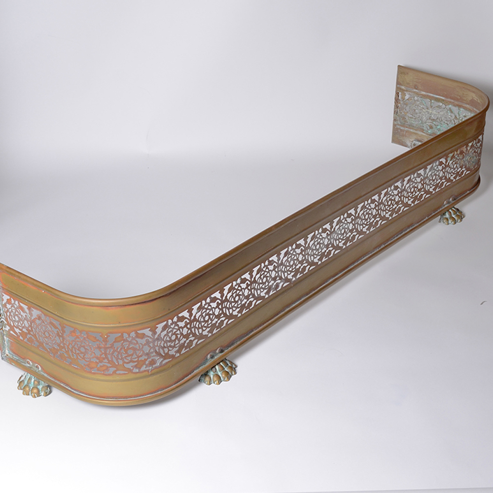 Gold Tone Fireplace Fender