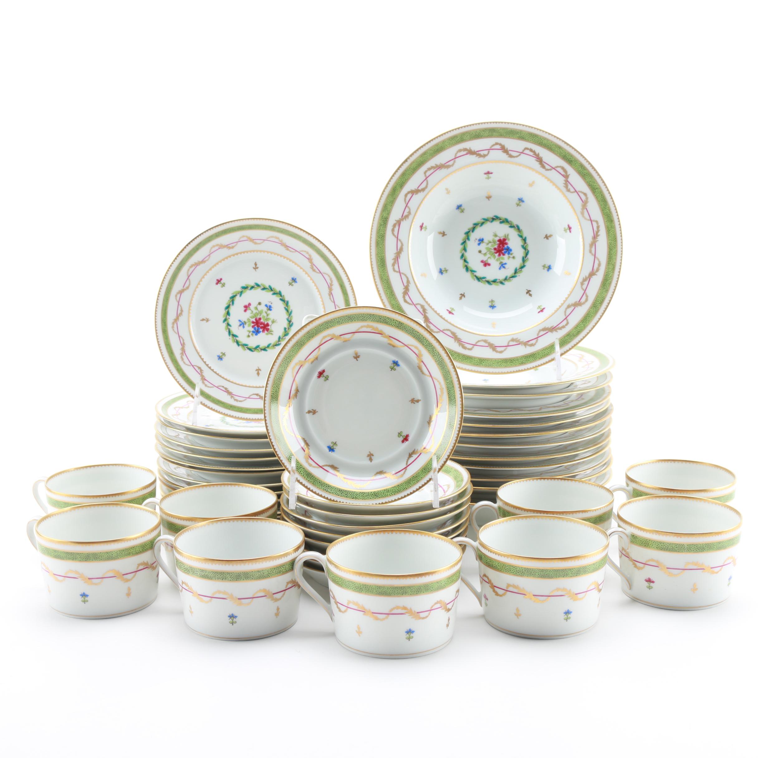 Haviland "Vieux Paris Green" China